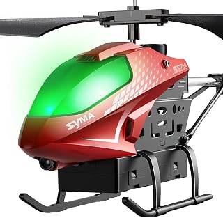 SYMA RC Helicopter, Remote Control Helicopter with 40 Mins Flight Time(2 Batteries), Auto Obstacle Avoidance, 7 LED Lights and Altitude Hold, Gifts Toys for Kids 8-12