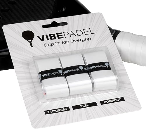 Miniatura 7 de | Agarre de pádel para una sensación pegajosa | Grip 'n' Rip Padel Overgrip | Cinta de agarre para raqueta de pádel | Cinta de agarre para raqueta