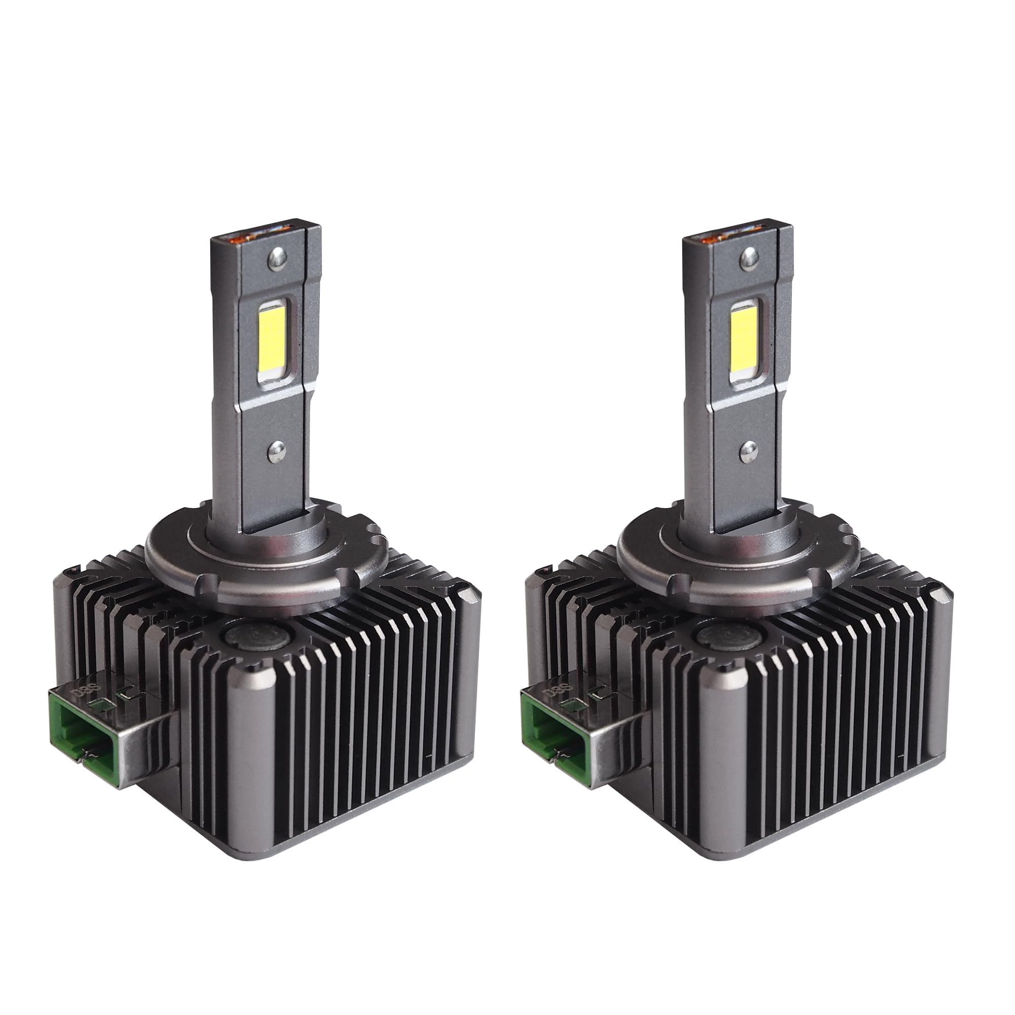 SIMONI RACING D3S Kit 2 Lampadine D3S LED - 6500K Bianco - Kit di Conversione Faro LED, Canbus Compatibile con centralina Xeno Originale