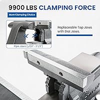 Vista 5 de Forward CR60A - Base giratoria para banco de 6,5 pulgadas, resistente con yunque