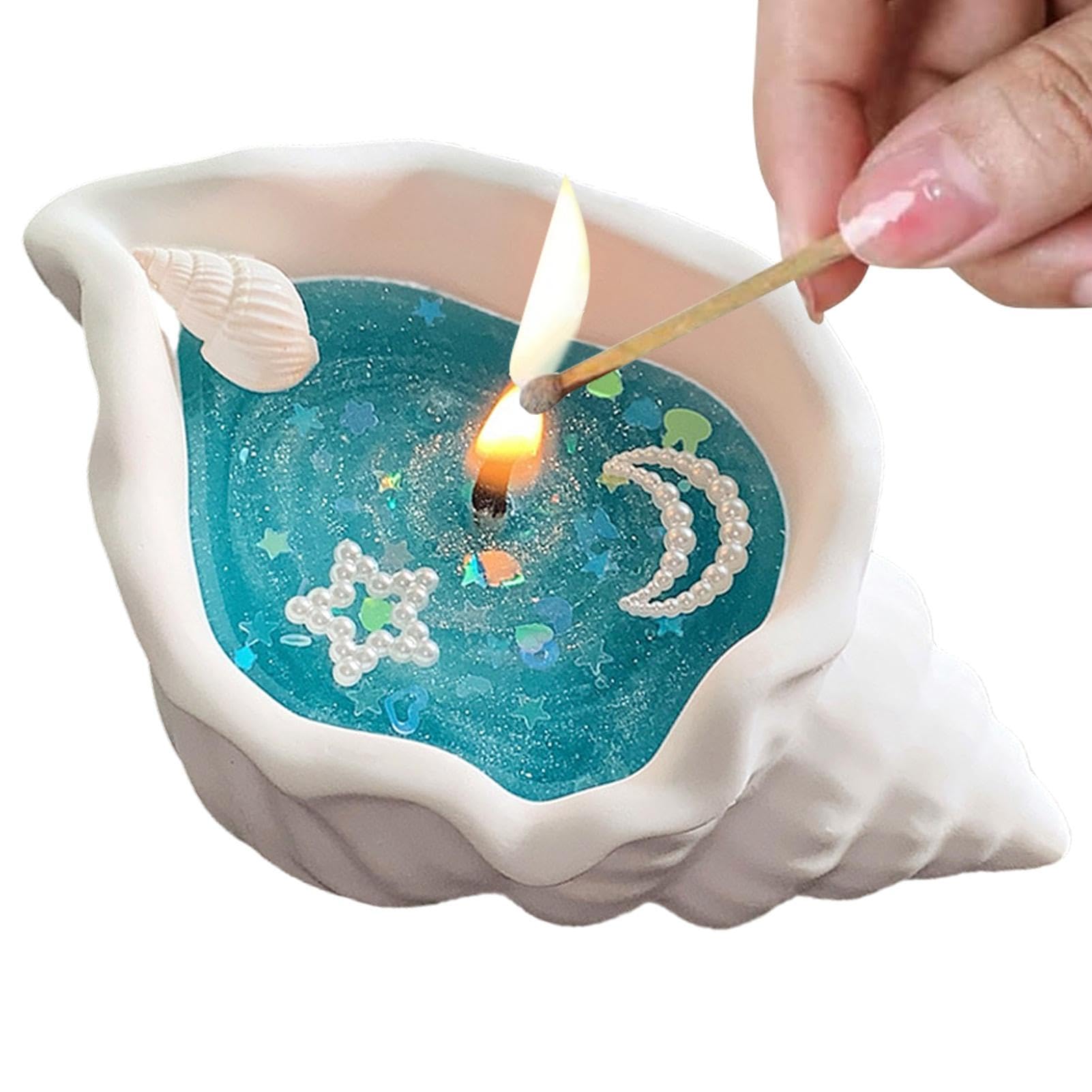 Amazon.co.jp: 貝殻キャンドル - 貝殻アロマセラピーキャンドル |部屋