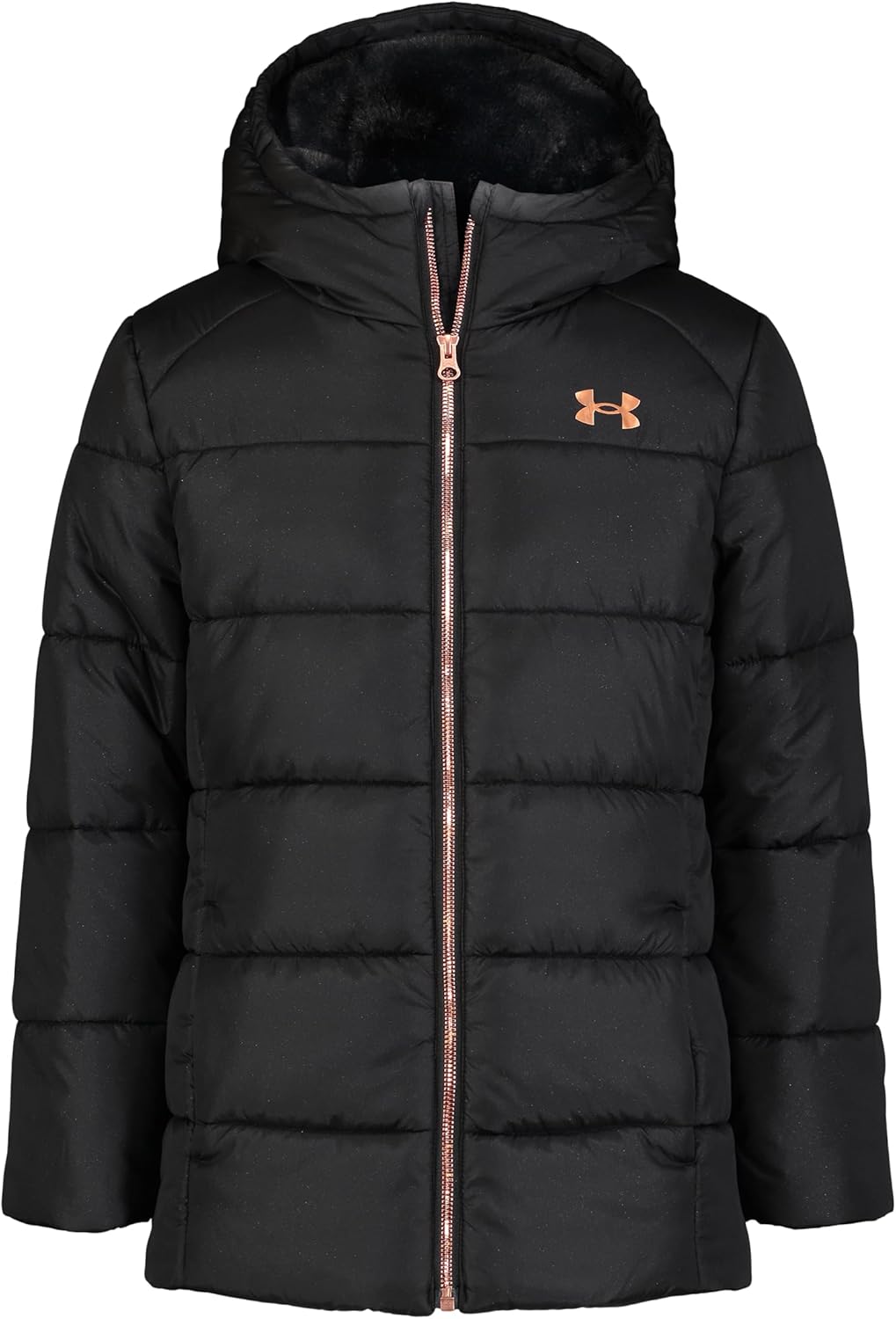 Under Armour Girls' Hooded Parka Puffer Jacket, Insulated & Water Repellent