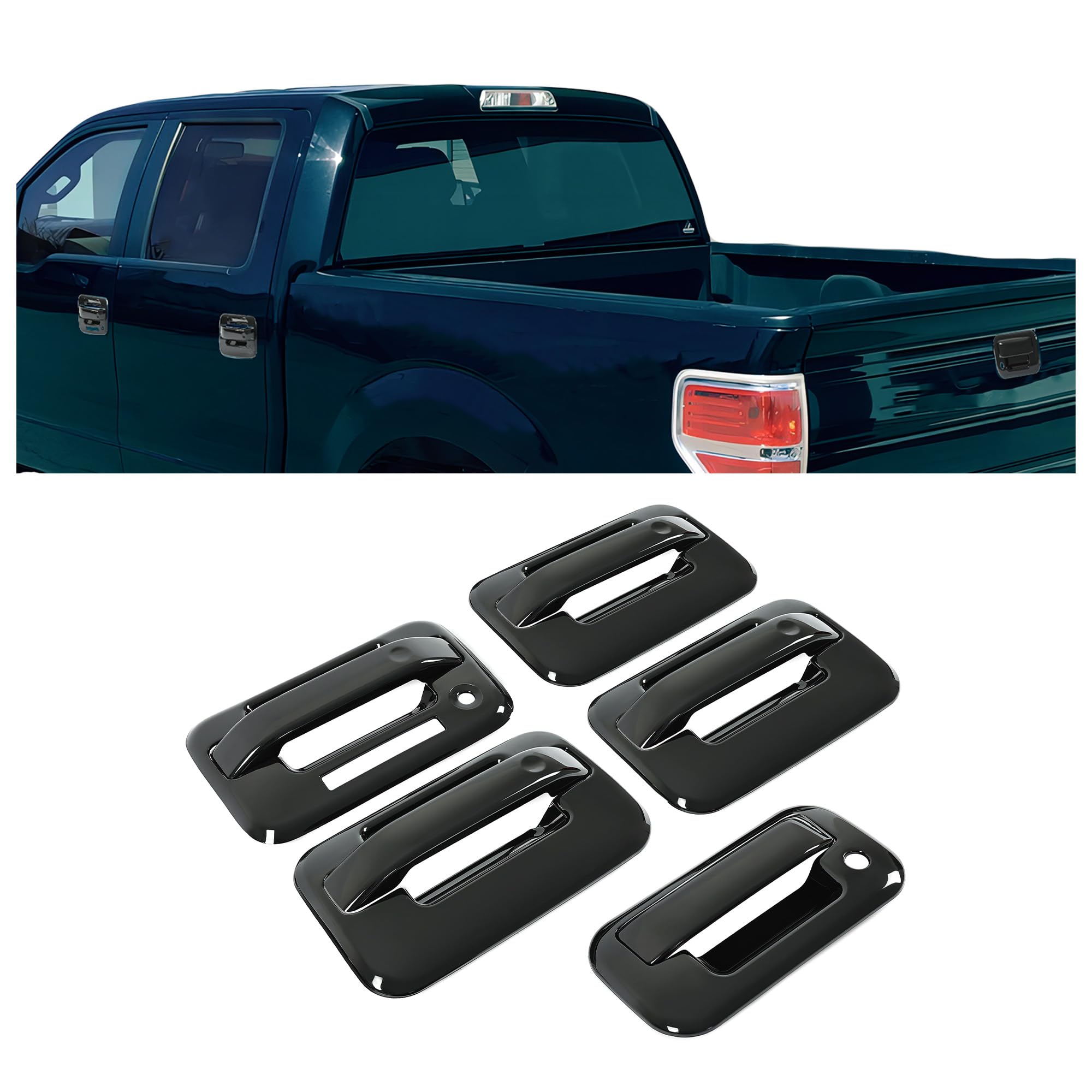 Amazon.com: KUAFU Door and Tailgate Handle Cover Compatible with