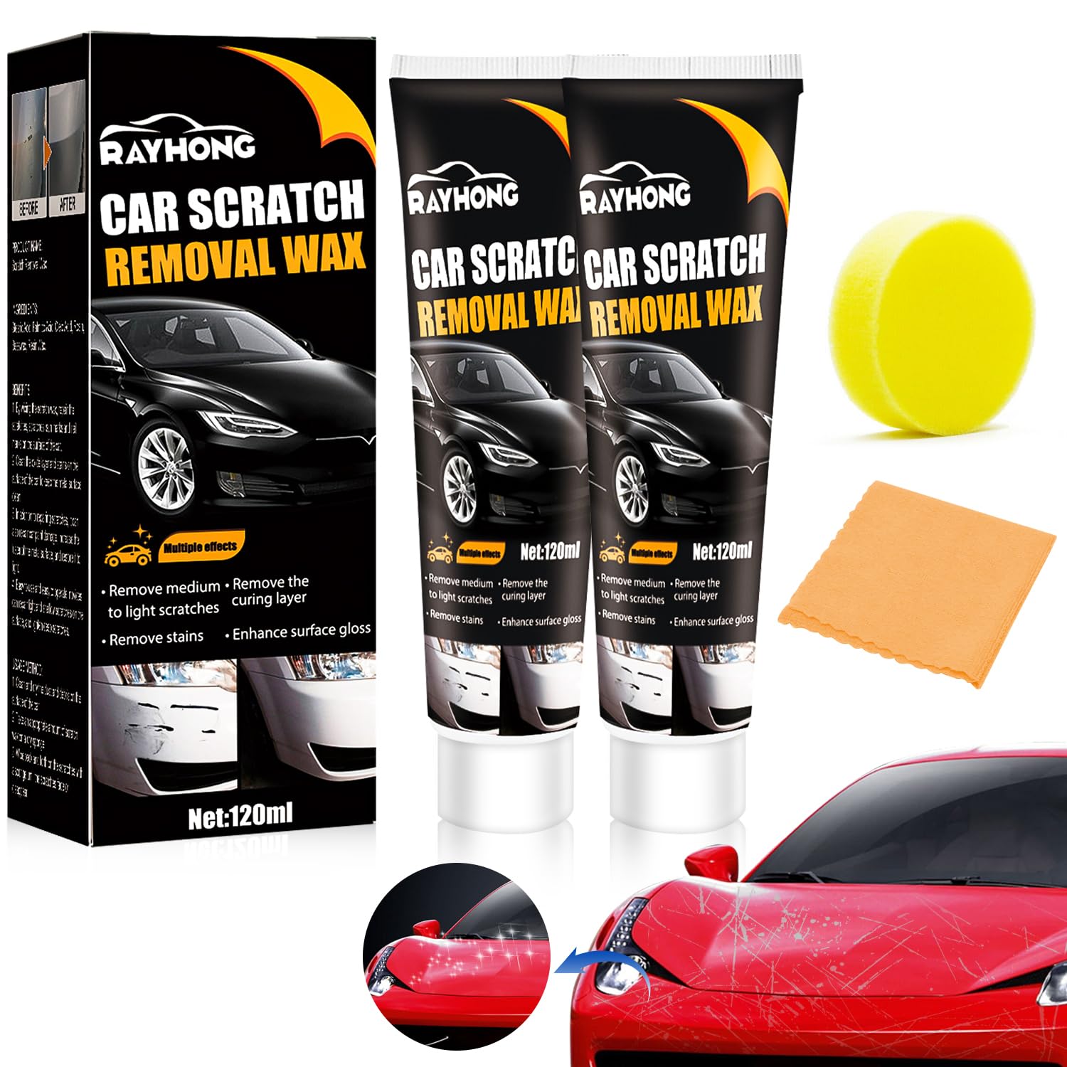 Spray Rivestimento Ceramico Auto 3 In 1 - Protezione Nanotecnologica, Antigraffio, Idrorepellente