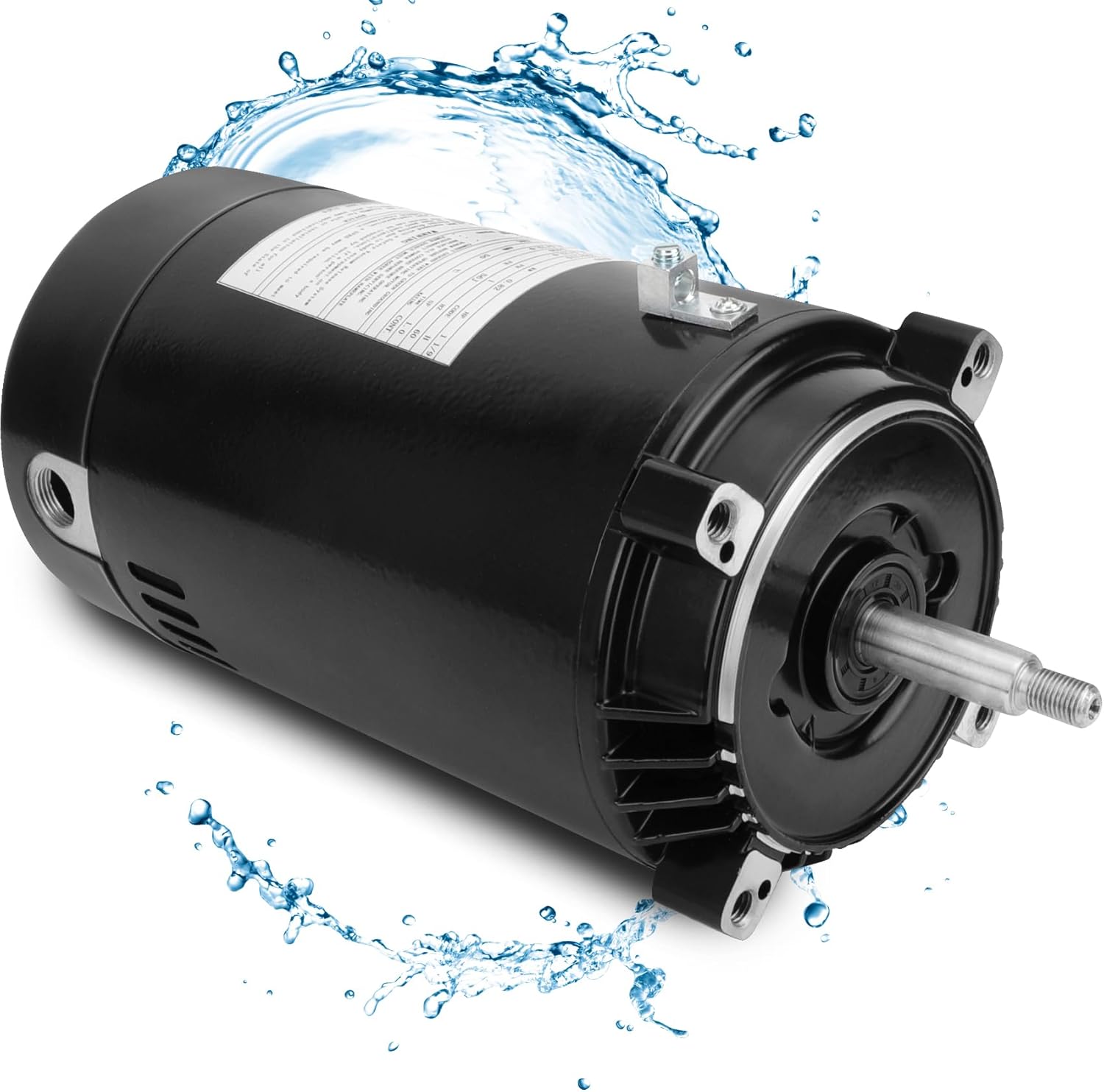 SP1610Z1MBK 1.5 Hp Pool Pump Motor Compatible with Hayward NorthStar Pump SP4000 series/Super II Pump/MaxFlo series Models,230/115V,Unmatched Power & Reliability for Your Pool Pump