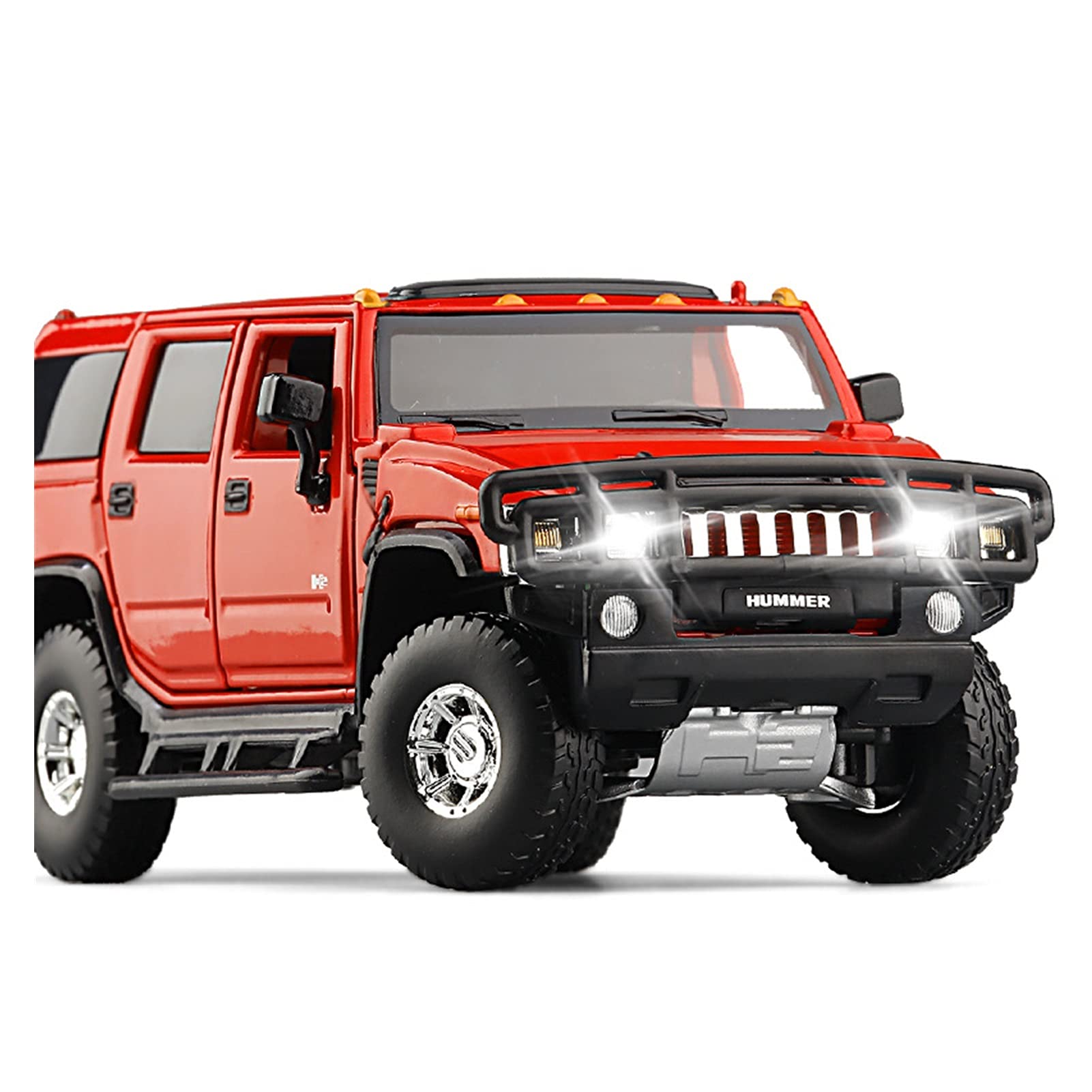 Amazon | ミニカー スケールモデルカー 1:32ハマーH2 2008 