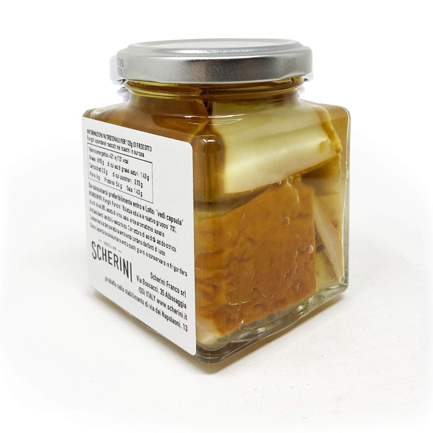 Scherini Valtellina - KLARE Steinpilze in Olivenöl (190g x 3)