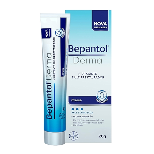 Bepantol Derma Hidratante Multirrestaurador para Pele Seca e Extrasseca, Hidratação Profunda, 20g Bepantol Derma Hidratante Multirrestaurador para Pele Seca e Extrasseca, Hidratação Profunda, 20g