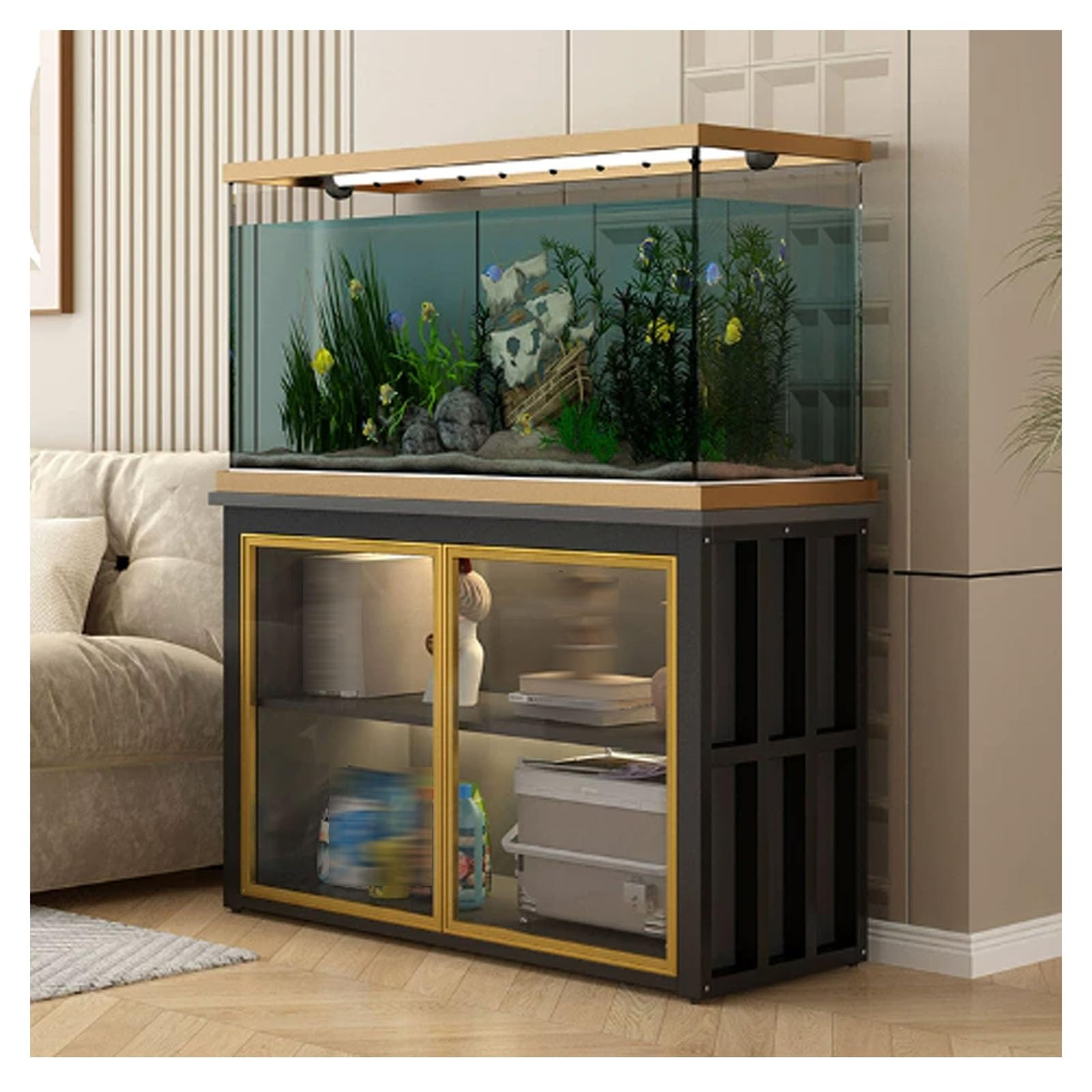 Meuble Aquarium, Support Pour Aquarium, Aquariums Complet Avec Meuble