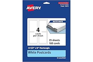 Avery Index Cards Printable 3x5, Pack of 100