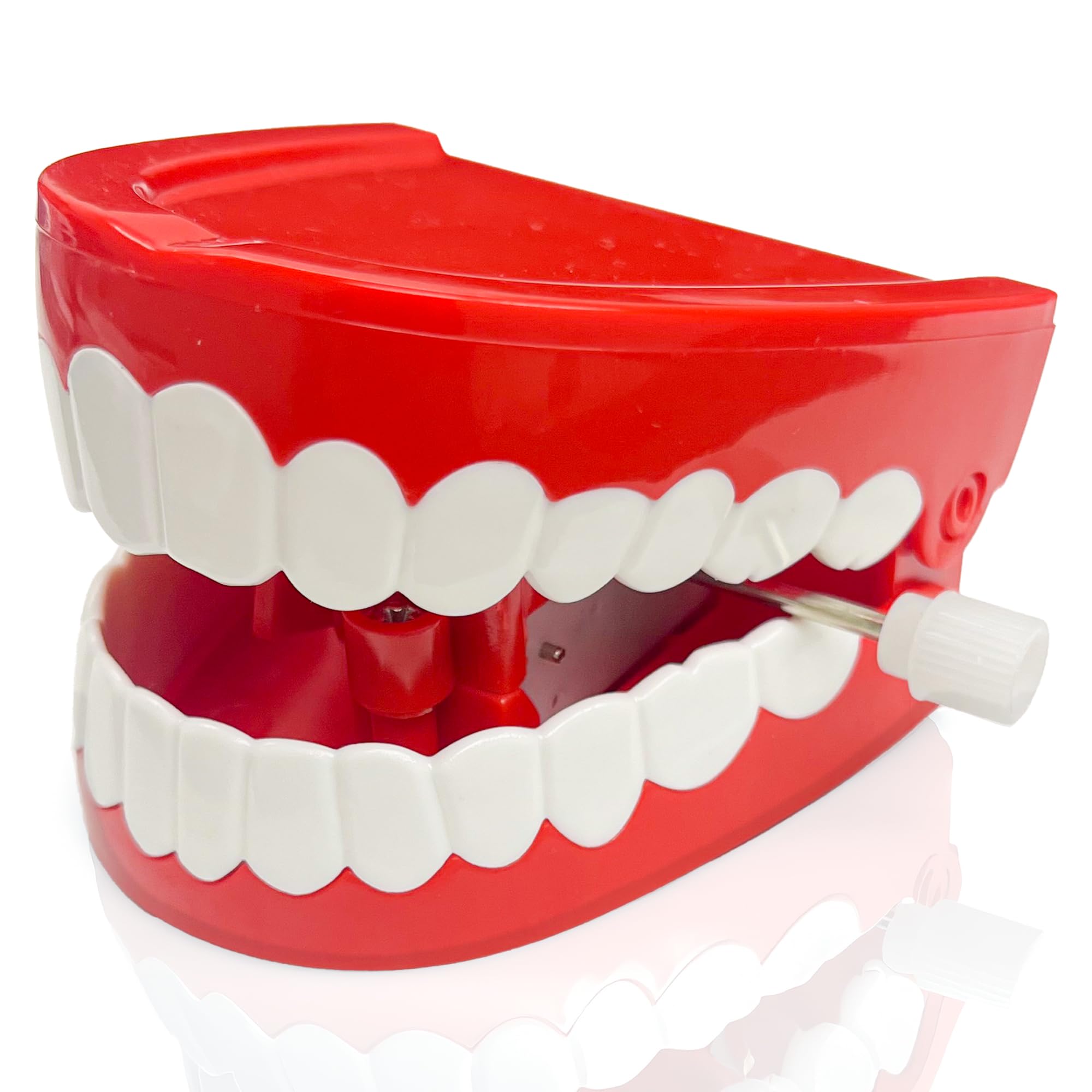 Juguete de cuerda para masticar dientes, accesorios rojos de plástico con ojos para fiesta, Navidad, Halloween, favores, mecanismo de relojería, juguete para dentadura, rojo, cuerda para masticar, die Juguete de cuerda para masticar dientes, accesorios rojos de plástico con ojos para fiesta, Navidad, Halloween, favores, mecanismo de relojería, juguete para dentadura, rojo, cuerda para masticar, die