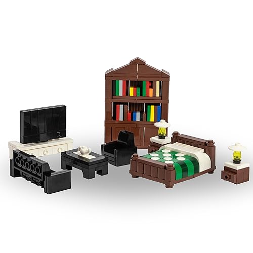 Toy Building Blocks Furniture Set – Minifigure City for Adults