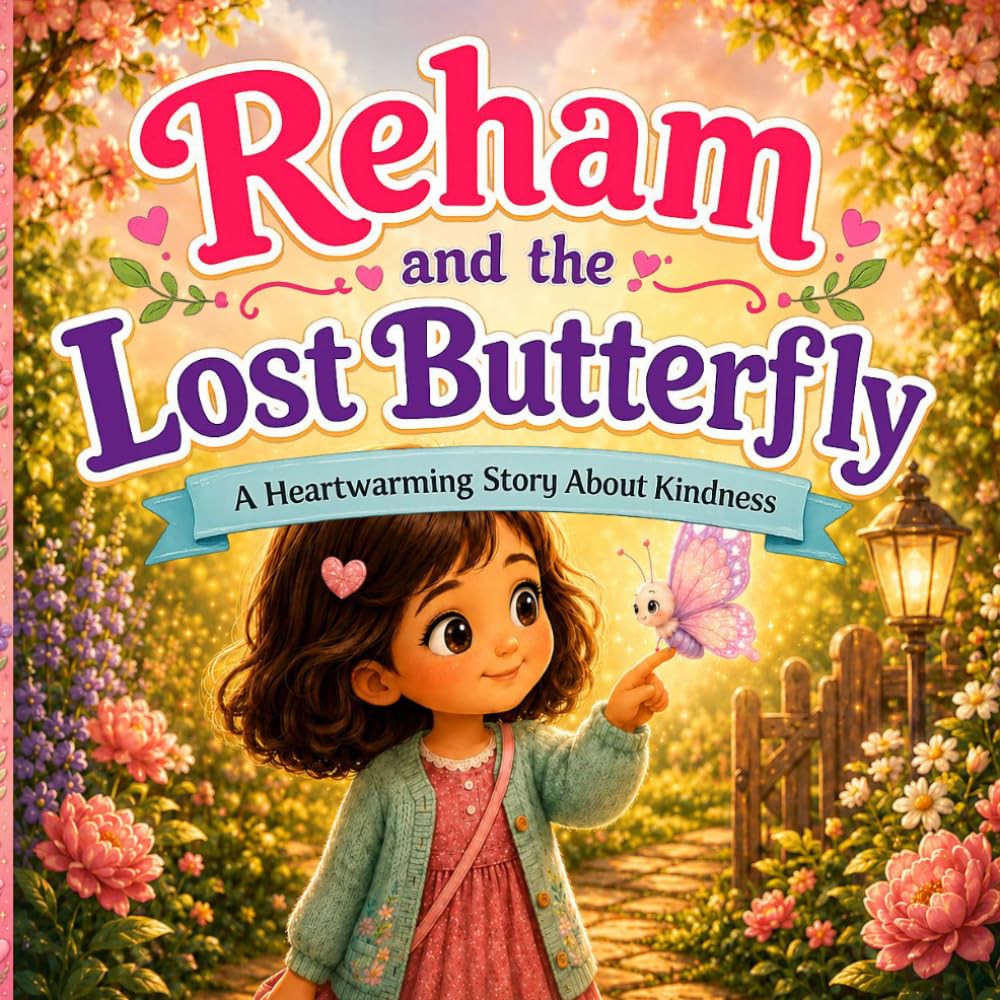 Reham and the Lost Butterfly: A Gentle Read-Aloud Picture Book About Kindness, Friendship, and Helping Others