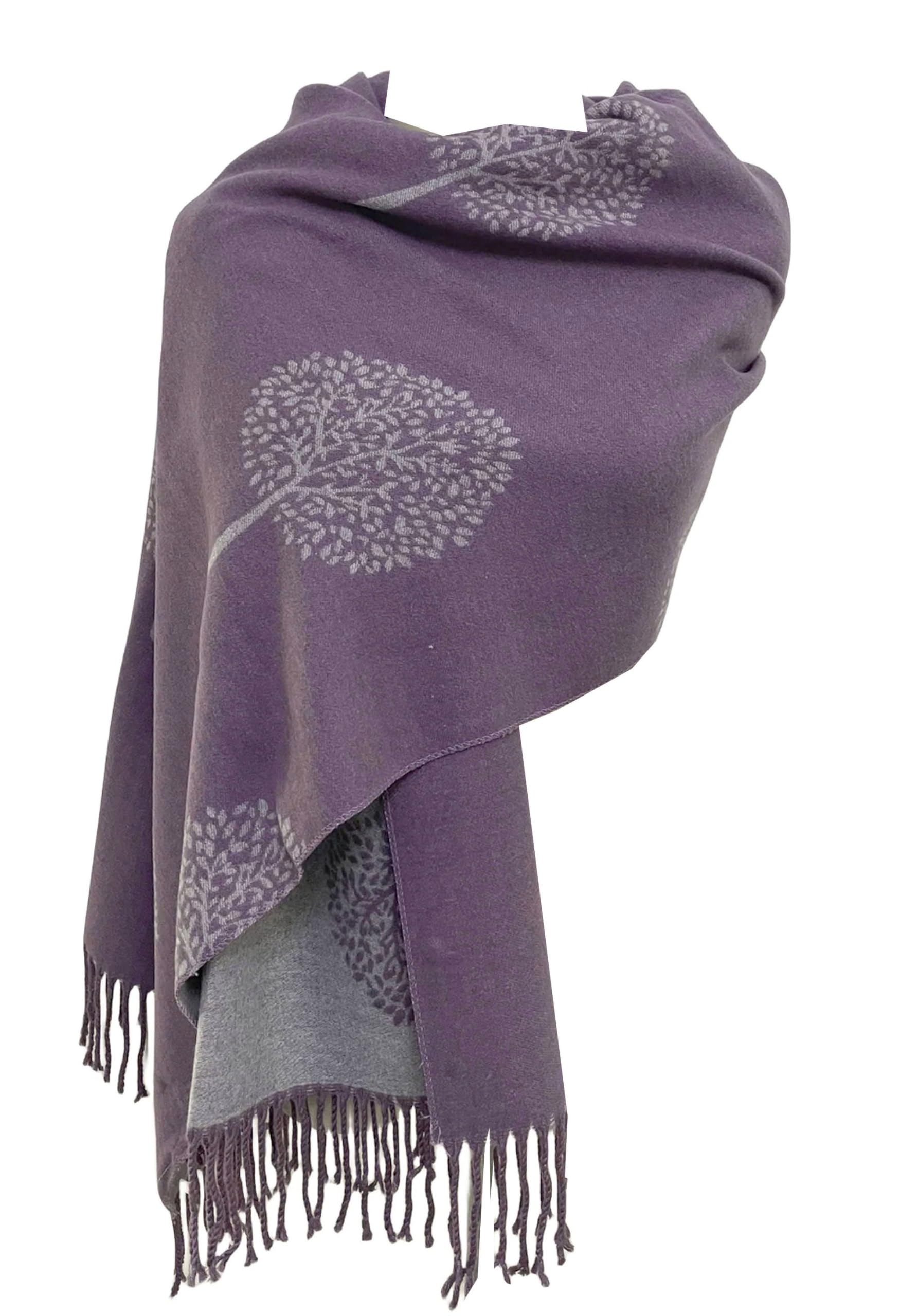 Écharpe Fluffy Unie Pour Femme - 100% Matière Recyclée, Longueur 180 Cm, Douce Et Chaude - 7