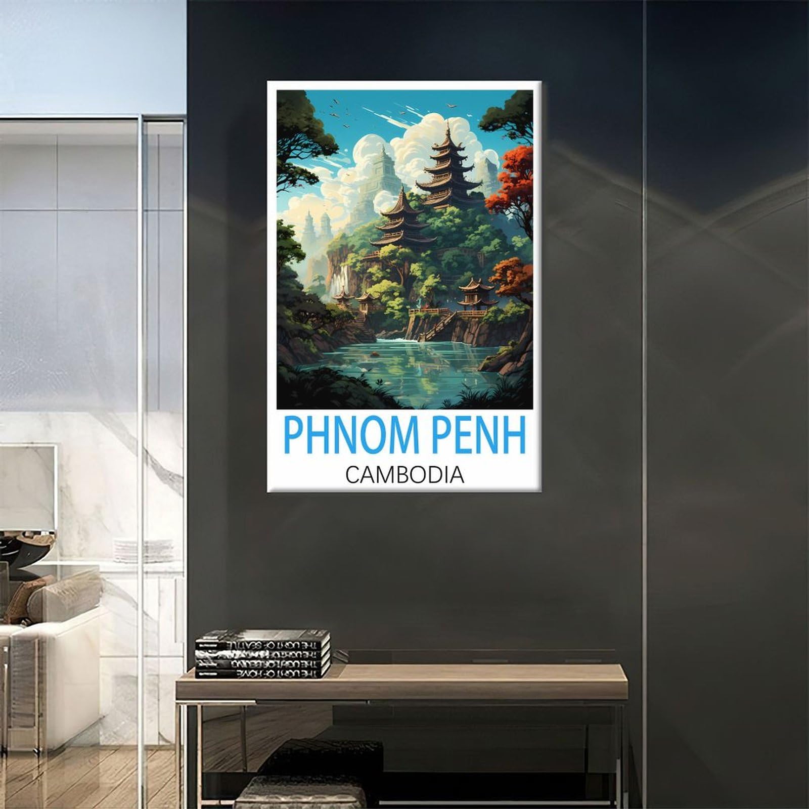 Affiche de Phnom Penh - Voyage au cœur du Cambodge authentique