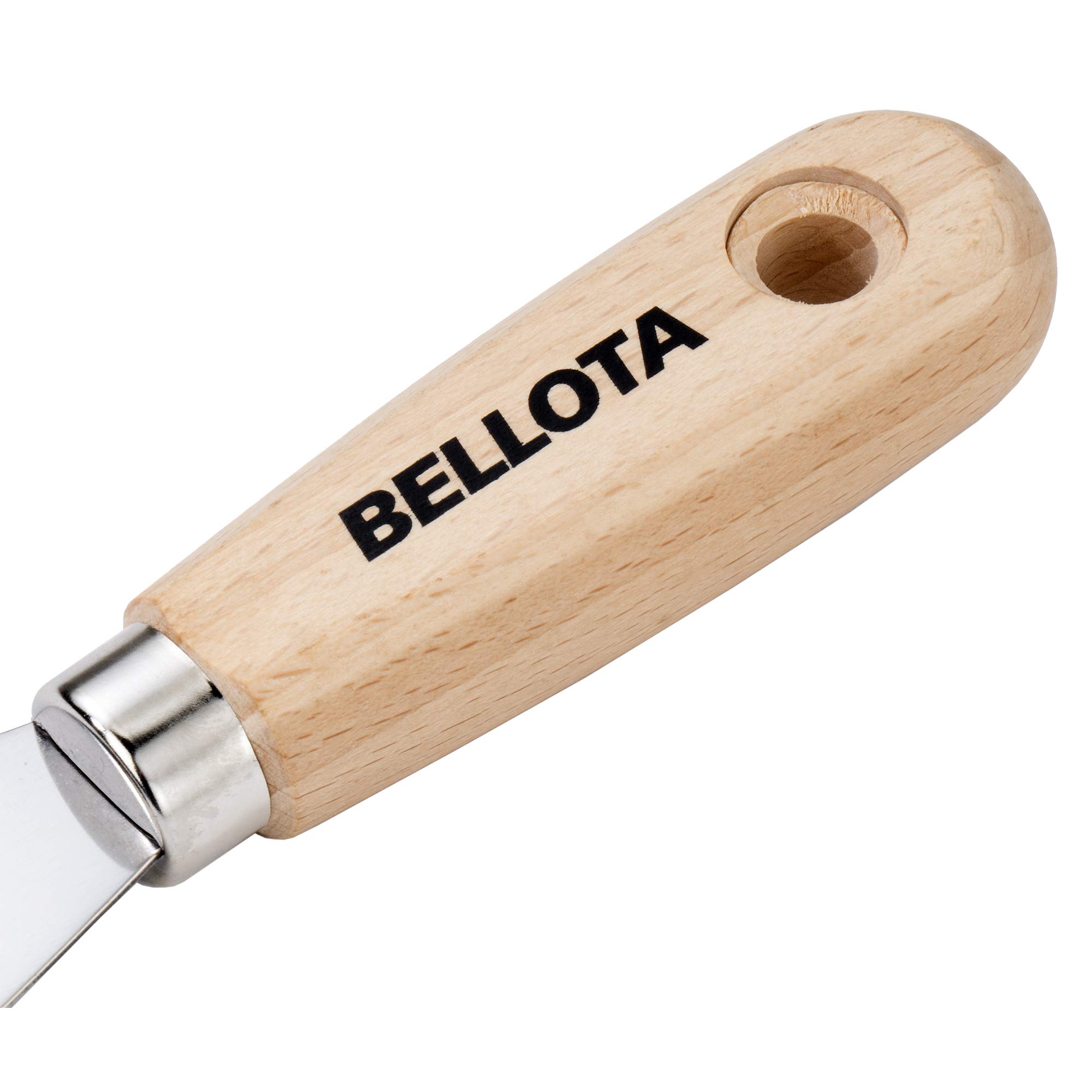 Bellota Spatola in acciaio al carbonio manico legno 100mm