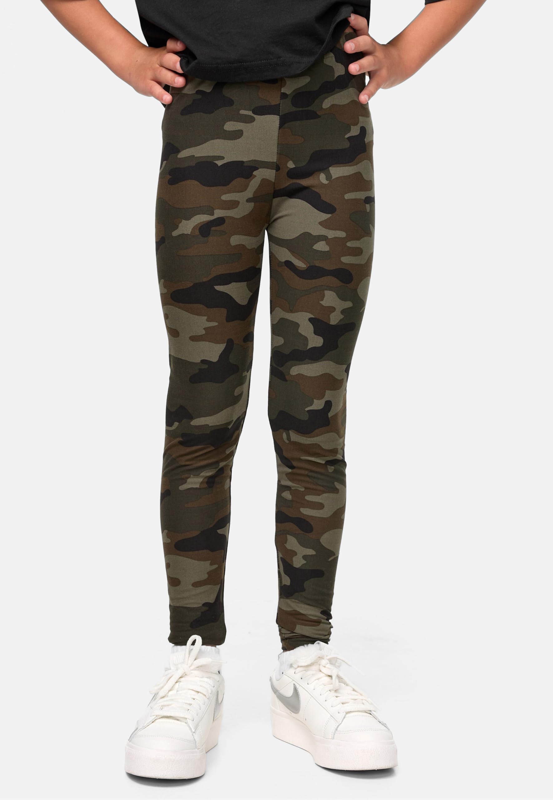 Urban Classics Girls Camo Leggings - Leginsy Dziewczynki