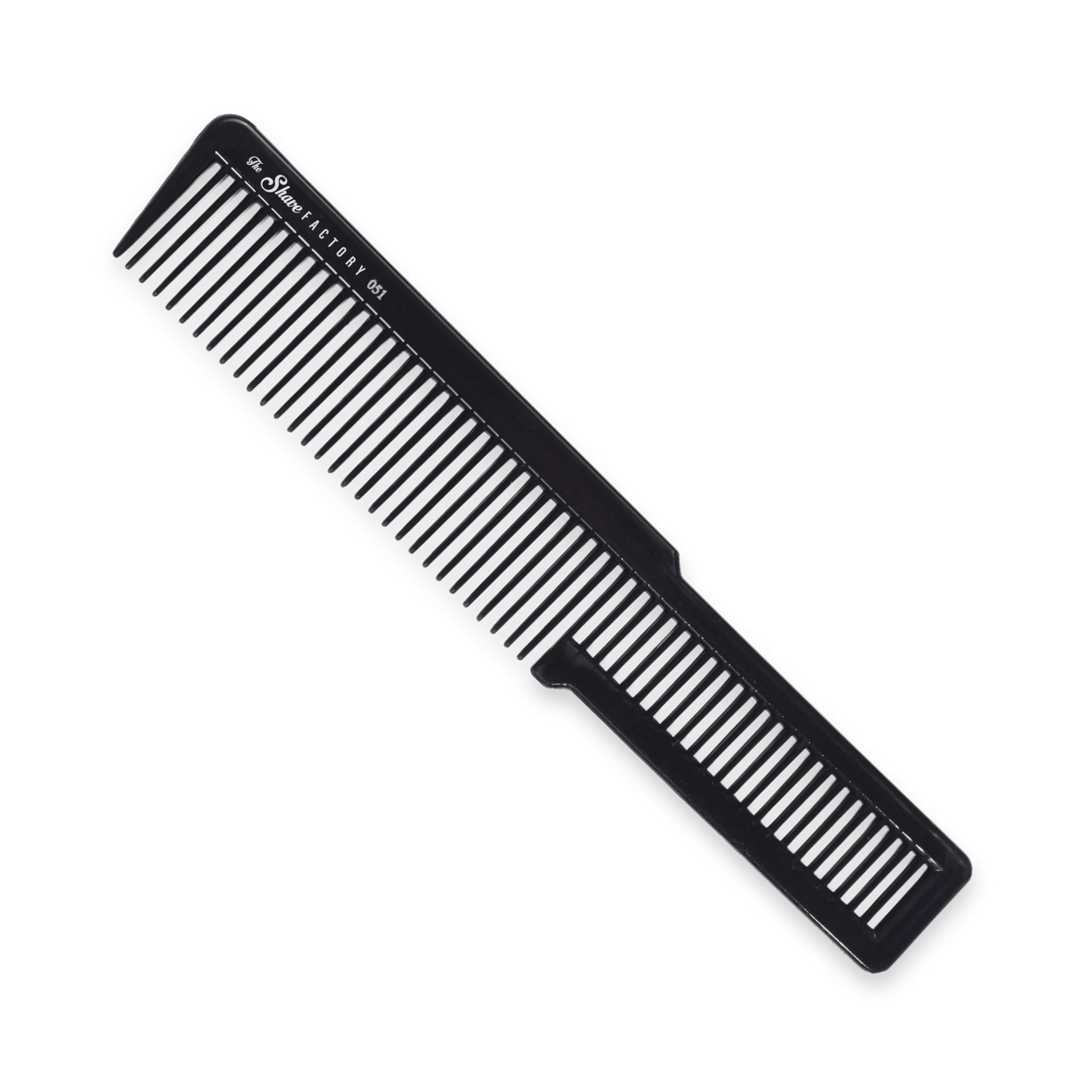 The Shave Factory Hair Comb Series - Barber Comb, Styling Comb, Hair Cutting Comb, Parting Comb, Hair Combs, Wide Tooth Comb, Wide Comb (051)