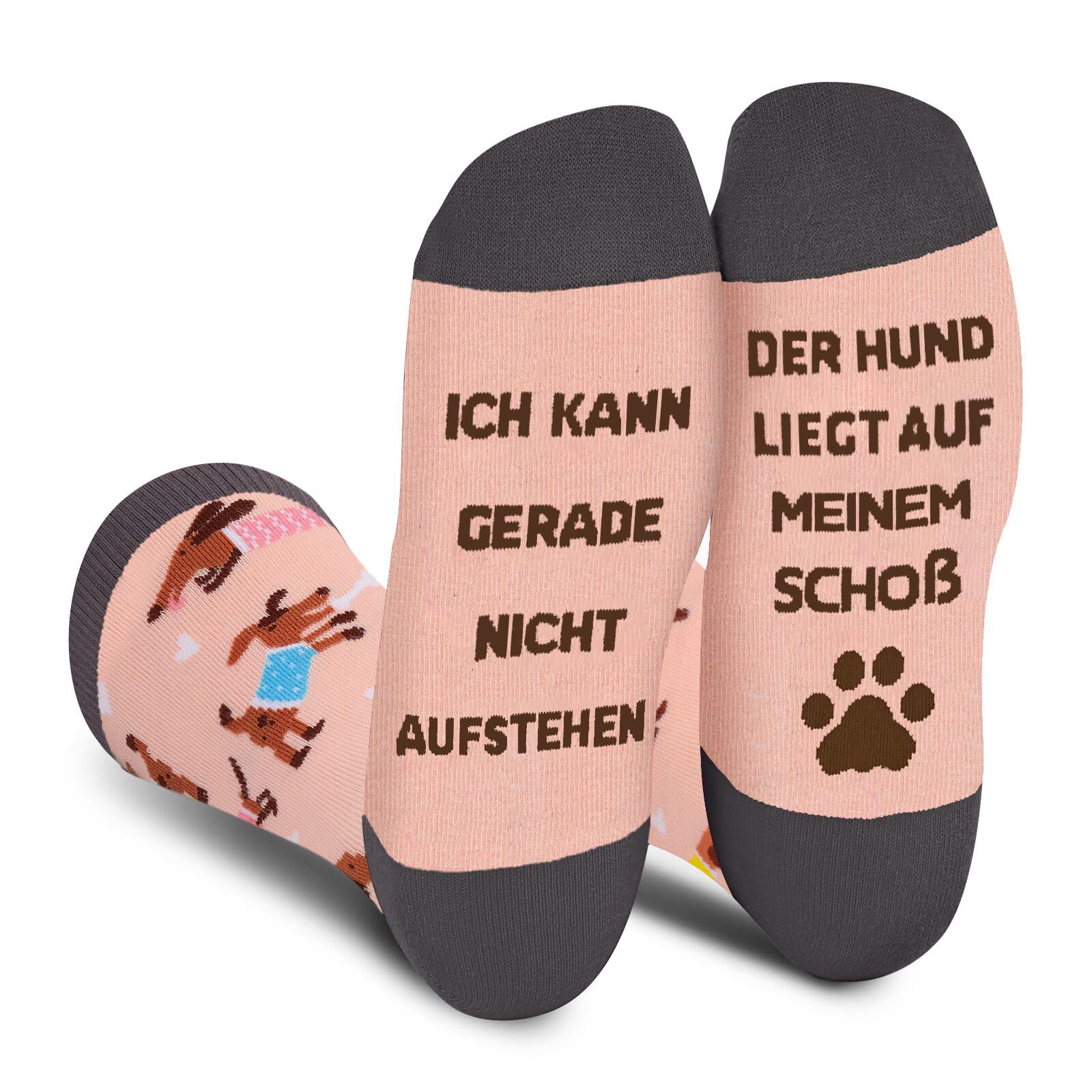 AGRIMONY Lustige Socken für Frauen Mama Teenager Mädchen Oma Freundin Sie–Niedliche Verrückt Flippig Niedlich Valentinstag Muttertag Weihnachtsstrumpf Geschenke