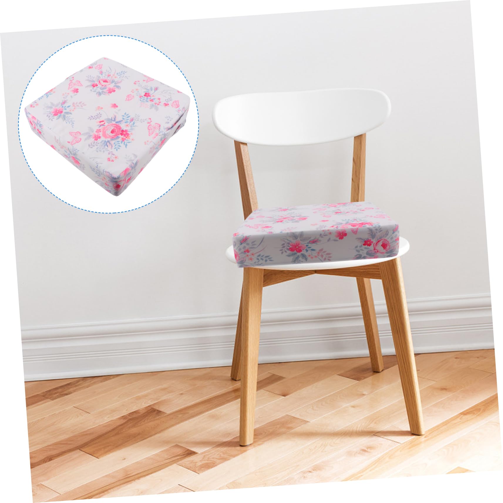 ibasenice 1 Pc Cojín Elevador Infantil Asiento De Coche Portátil Niños Cojín Elevador Rosa Para Silla Cojín Elevador Para Silla Alta Poliéster Alumno Cojín Para Silla Aumentó