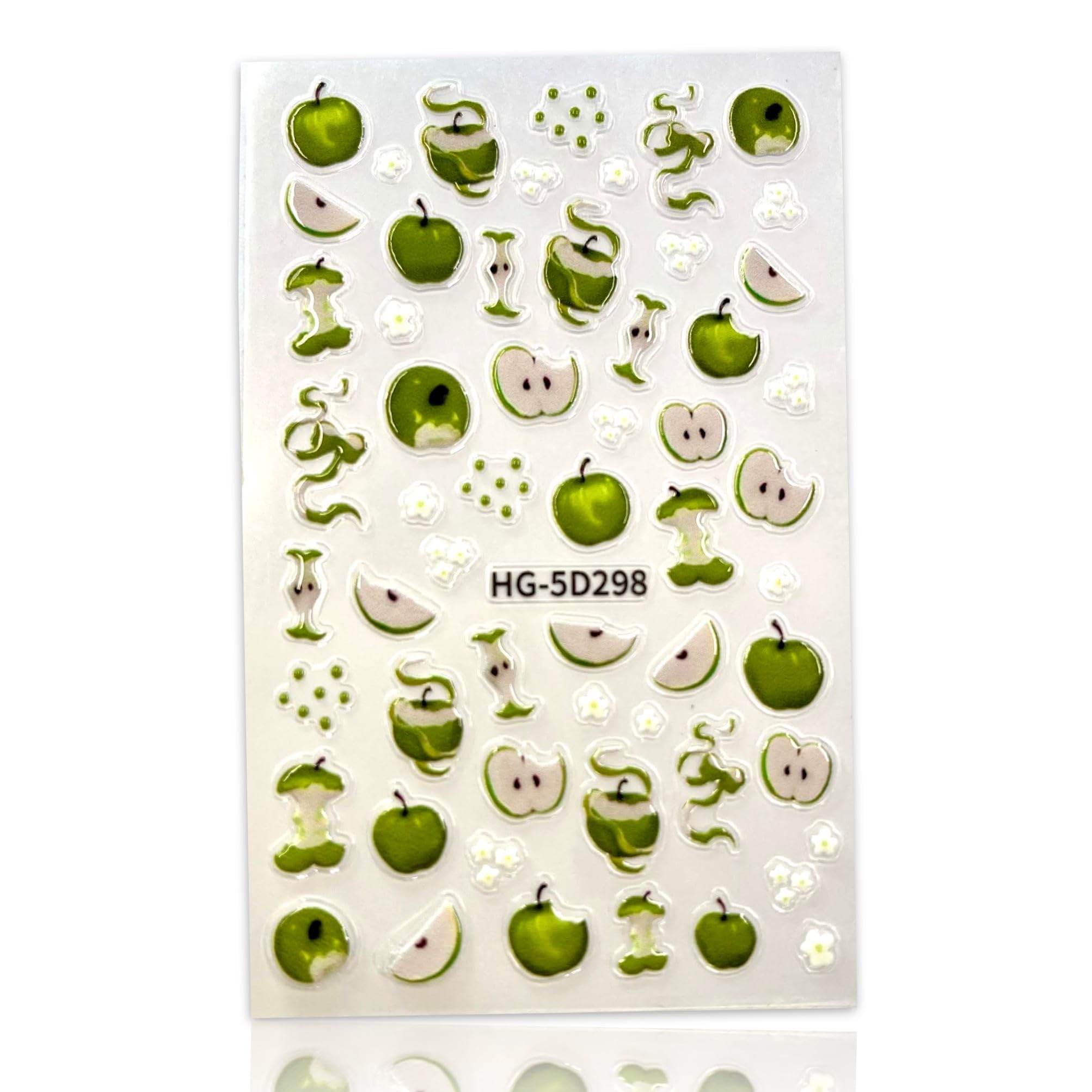 Amazon.co.jp: 【 GREEN APPLE シール 】1シート ネイル グリーン