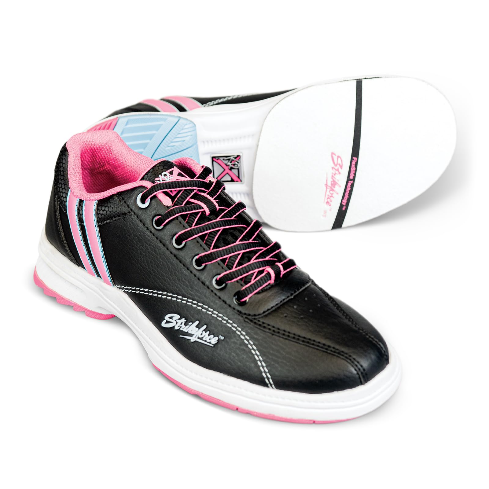 KR Strikeforce Starr Performance Women’s Right Hand Only Bowling Shoe Comes with Interchangeable Soles and Heel on The Slide Shoe