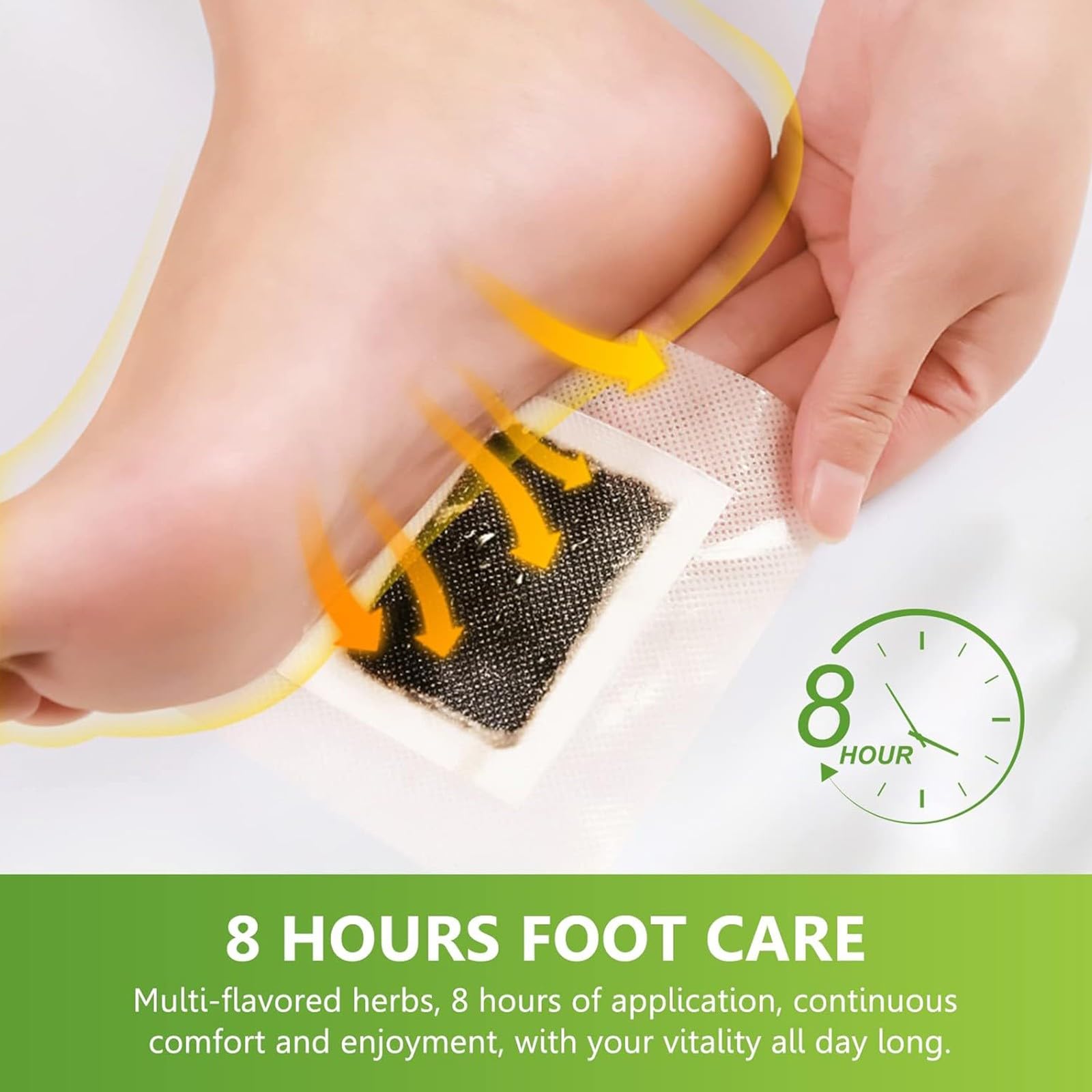 30 Piezas Parches Detox para Pies, Detox Foot Patch,Parches Pies Desintoxicantes,Naturales Bambu Ajenjo Parche Desintoxicacion,Eliminar Toxinas del Cuerpo,Alivio Dolor y Estrés Mejorar el Sueño