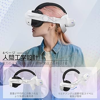 Amazon | Newzerol ヘッドストラップ Quest 3/Quest 3sと互換性あり