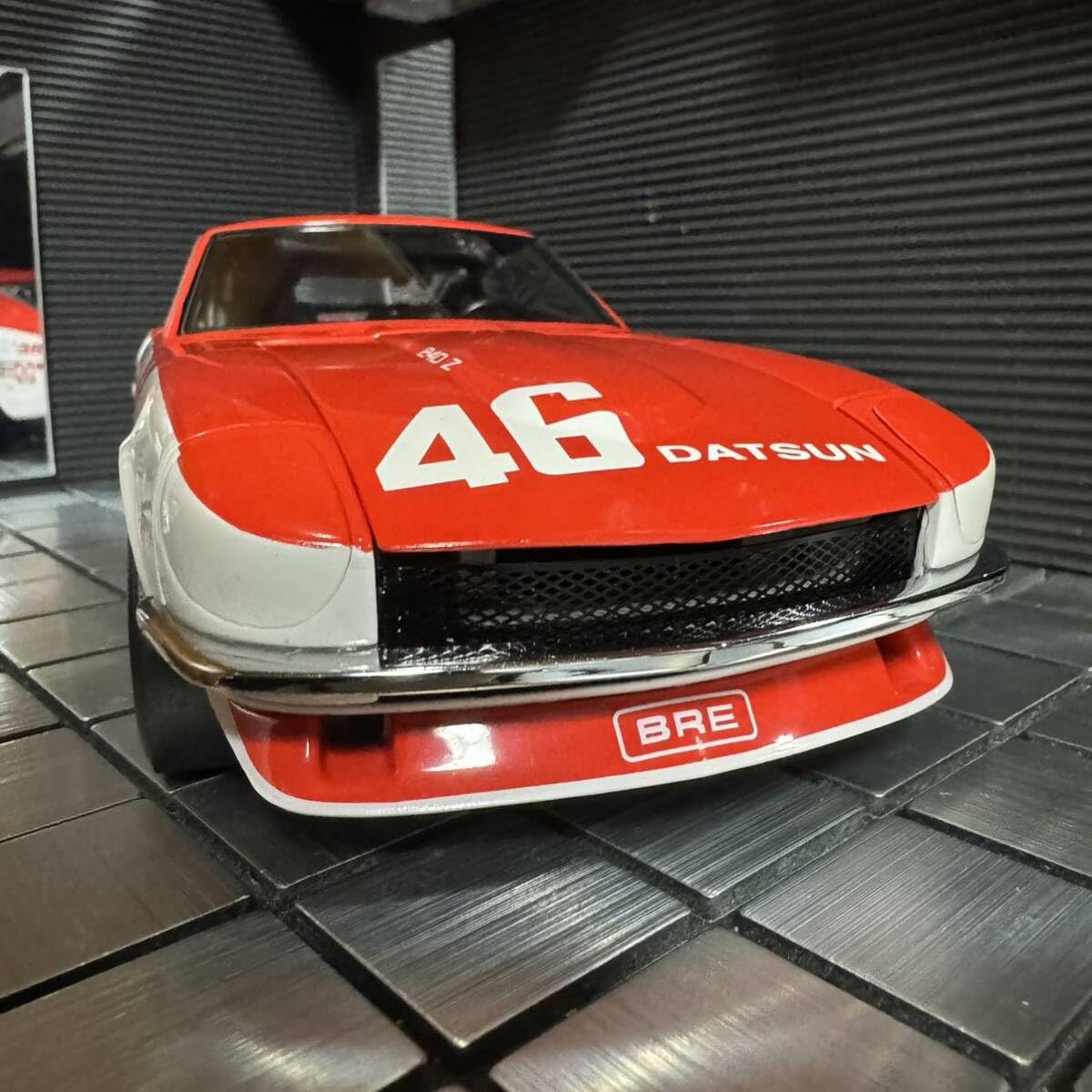京商　1/18 BRE ダットサン 240 Z #46 【希少】 Amazon | 品 京商 1/18 BRE DATSUN 240Z NO.46 | ミニカー・ダイ
