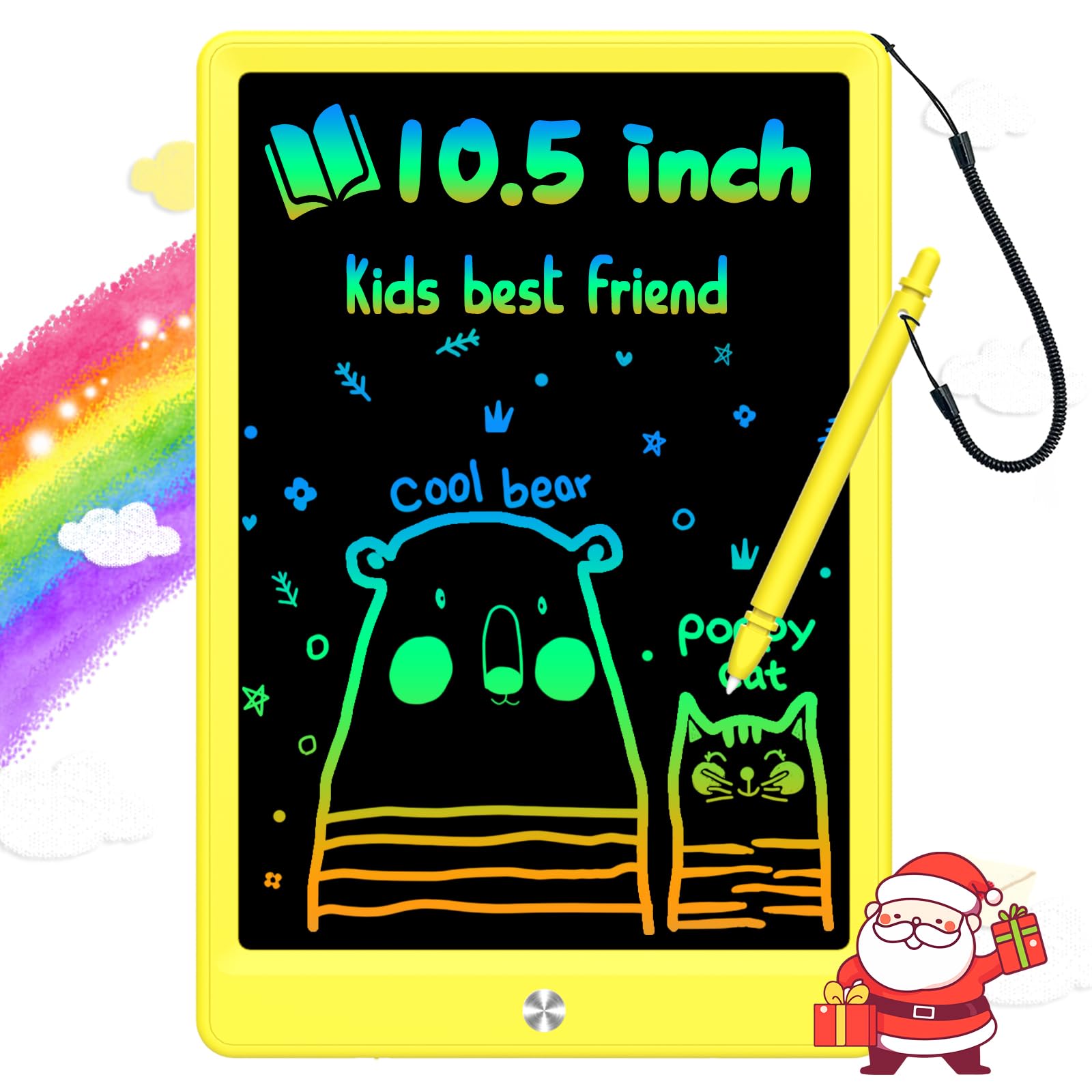 Photo 1 of BUKEBU LCD Writing Tablet - 10.5" Yellow
