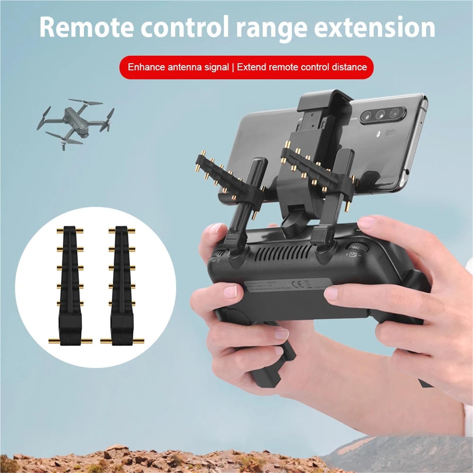 Compatibile Con DJI, Mavic 2, Yagi Antenna Booster