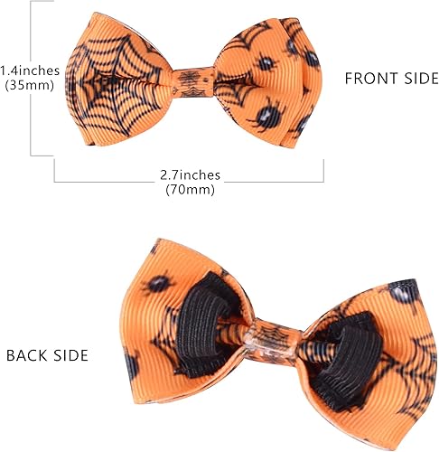 Miniatura 3 de La Reine - Collar personalizado para gato, collar de gatito de Halloween con bonito lazo y campana, de acero inoxidable, con etiqueta de
