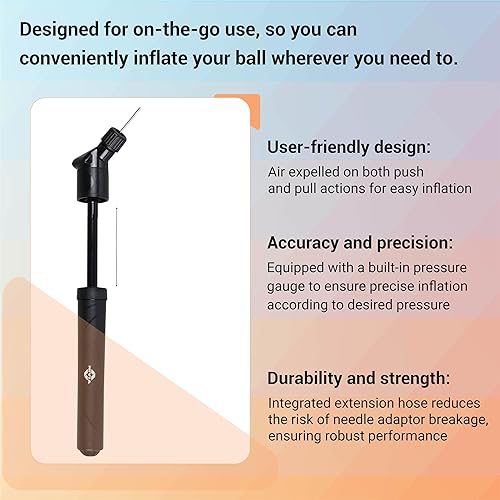 Miniatura 3 de Nivia Bomba de bola de doble acción (Bp - 213)