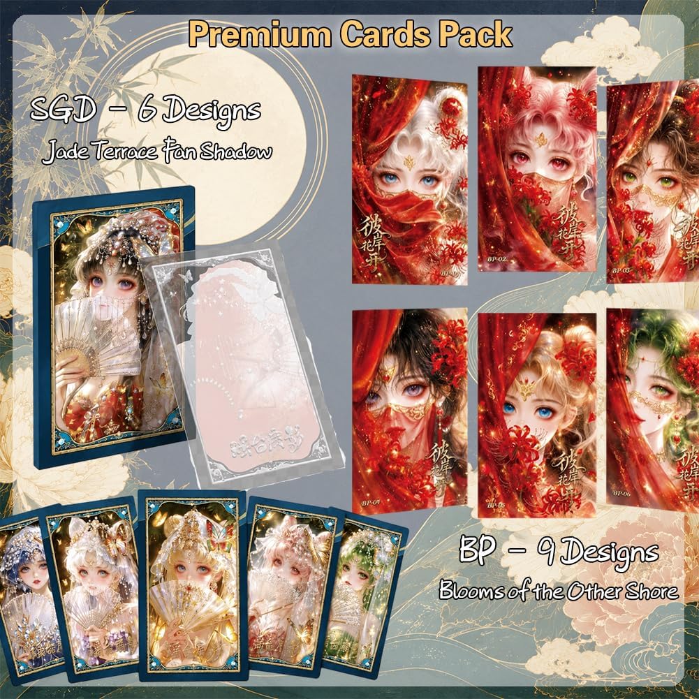 MEIKA Series - Moonlight Girl Series – Xing LAN Fu - 1 Box - Waifu TCG Anime Girl Card Collection Trading Card image 4