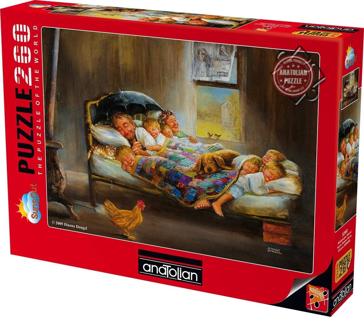 Anatolian Puzzle - The Bookshop Kids, 500 Piece Jigsaw Puzzle, #3588