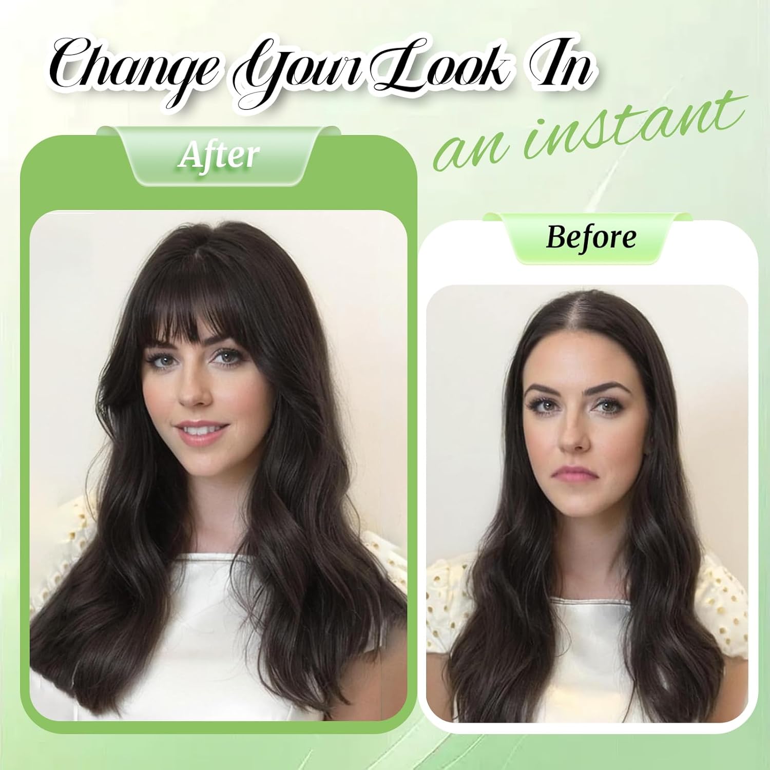 Hair Toppers for Women Real Human Hair Toppers with Bangs Hairpieces for Women with Thinning Hair 360° Cover Pieces 3*4.5 Swiss Base Hairpieces 10Inch (Ombre Light Brown with Blond Highlight)