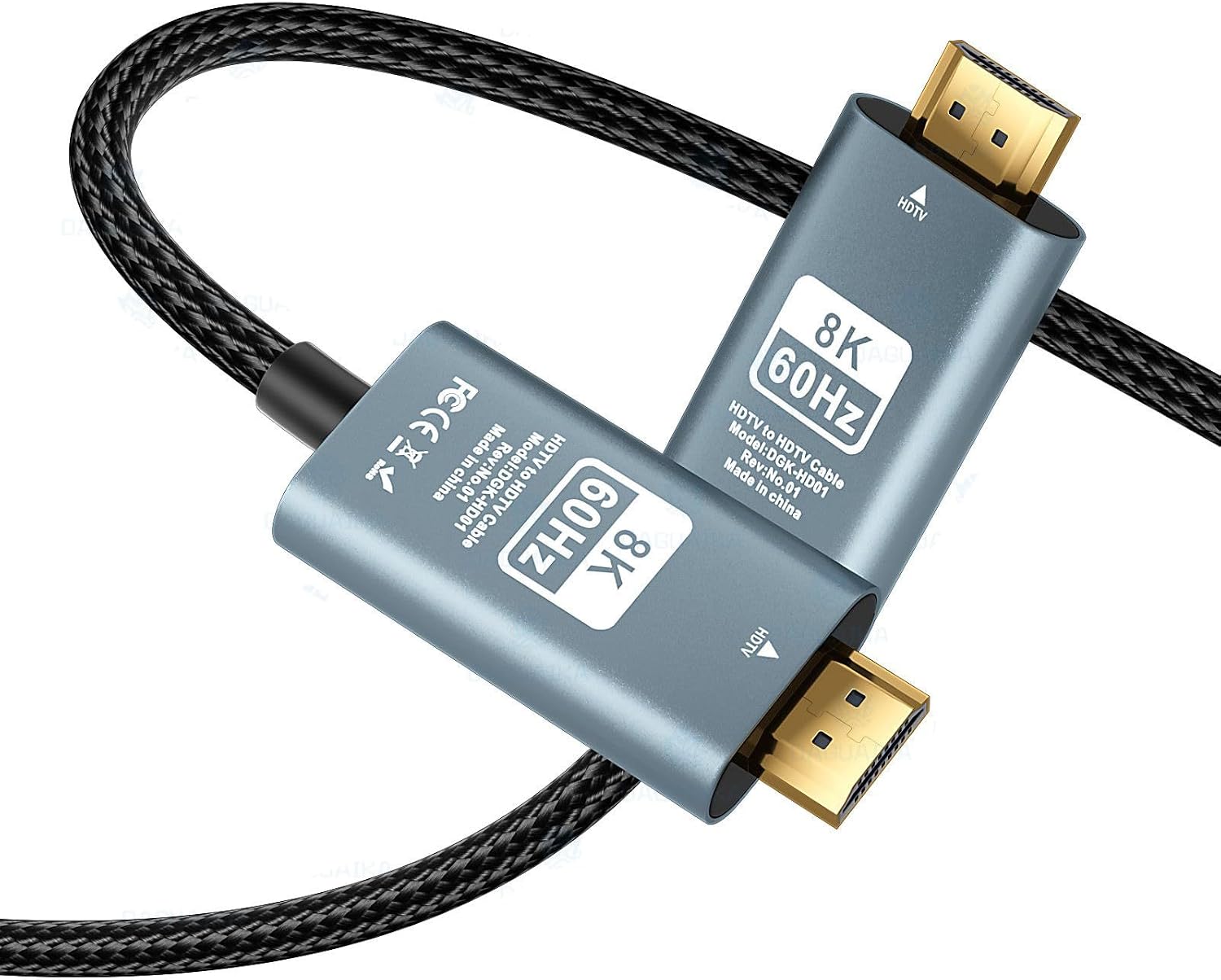 Coverzone HDMI to HDMI Kablo, 8K 60Hz 200cm Yüksek Hızlı, HDMI Kablo 2 Metre Kablo Uzunluğu VRR TV/PS5/PS4/ Xbox Series X/Monitör ile uyumlu ZR860