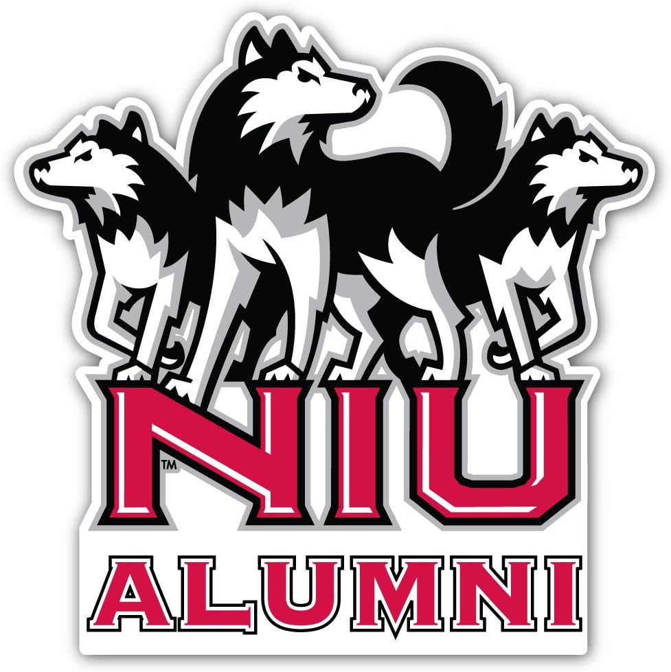 VictoryStore Magnets - Northern Illinois University Alumni Shaped Magnet, Size 11.25 inches x 11.25 inches