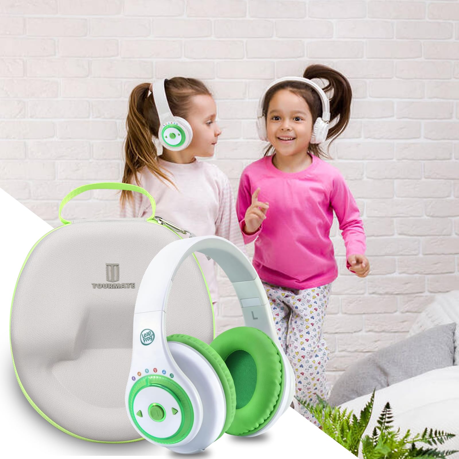 Tourmate Custodia rigida da viaggio per cuffie On-Ear Leapfrog Leappods Max, custodia protettiva per il trasporto
