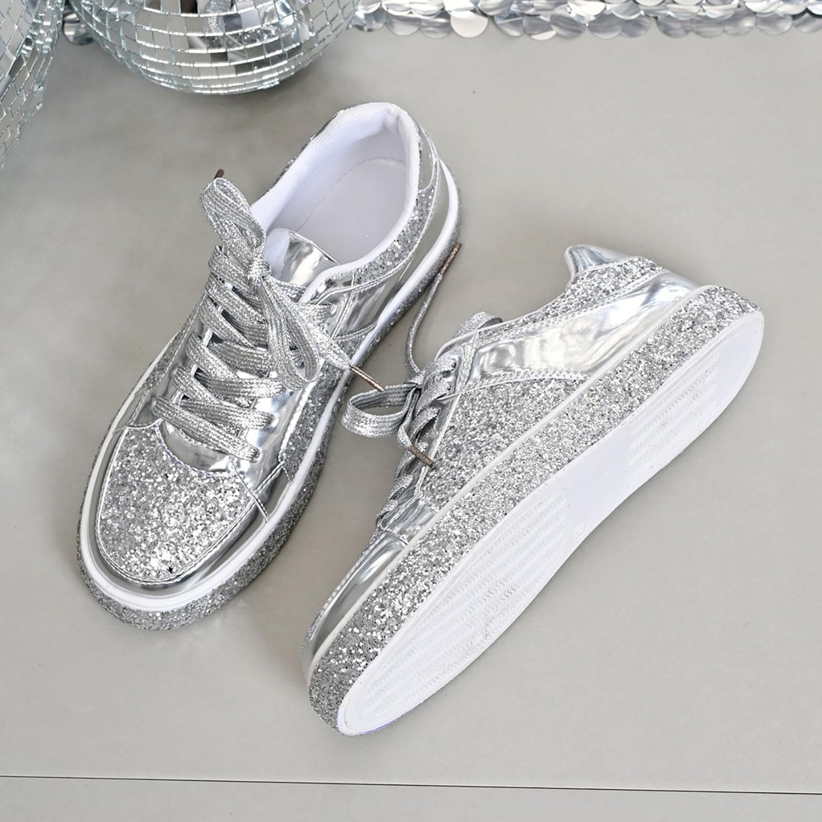 Sneakers Donna Casual Scarpe da Ginnastica con Suola Ammortizzata Antiscivolo da Sportive Scarpa Donna Palestra Elegante e Confortevole