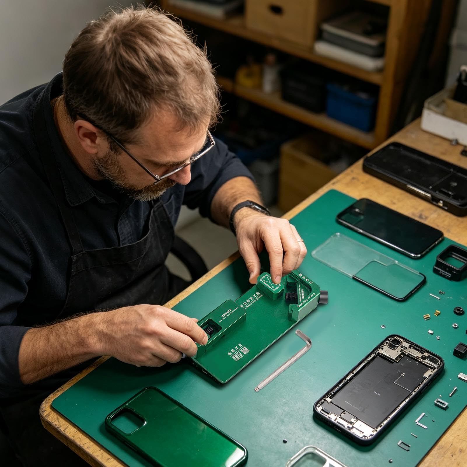 Raddrizzatore Per Riparazione Telefono 2 In 1 Riparazione Bordi Dritti E | Strumento Di Correzione Per Cellulari Per Smartphone, Tablet E Centri Assistenza