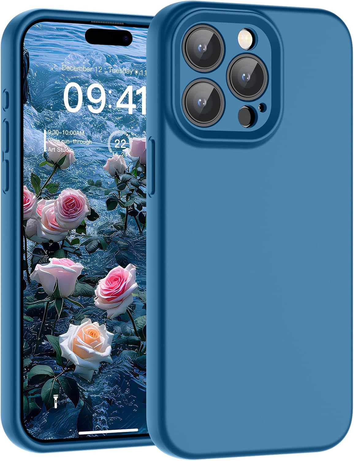  Designed for iPhone 13 Case,Premium Liquid Silicone with [Soft Anti-Scratch Microfiber Lining][Upgraded Camera Protection] Slim Shockproof Phone Case for Men Women Girls,Patina Green thumbnail