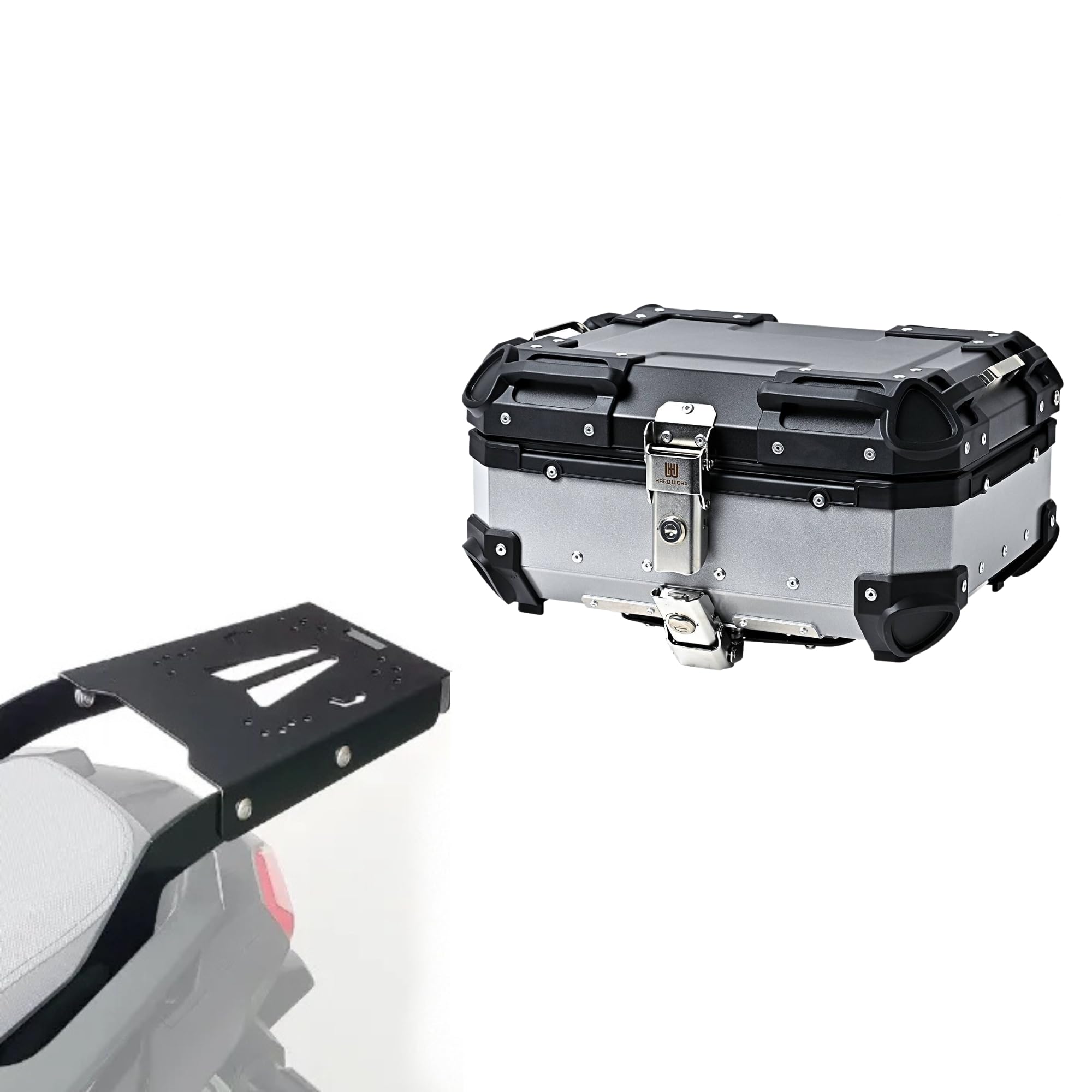 Amazon | 【HARD WORX】□ ADV150専用 キャリア + リアボックス セット 