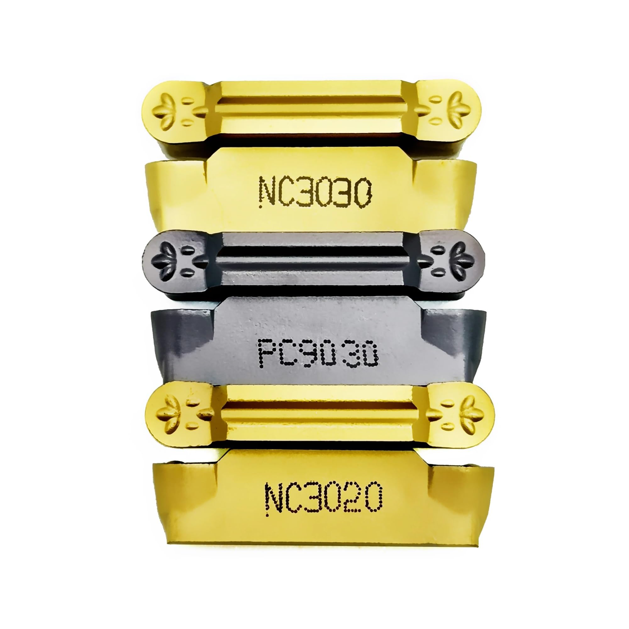 10 Uds Herramienta De Torneado Inserto Carburo CNC Pieza Tronzado Y Ranurado MRMN400M Herramienta de Torno(MRMN400M NC3020)