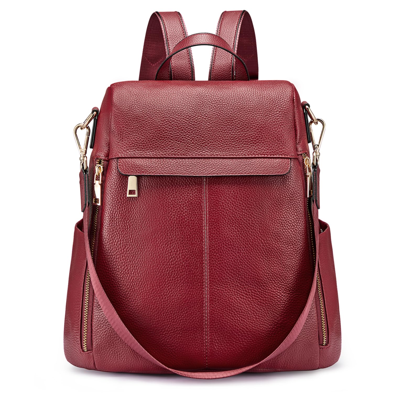 Kattee Borsa a tracolla antifurto da donna Borsa a tracolla in vera pelle Borse a tracolla da donna alla moda