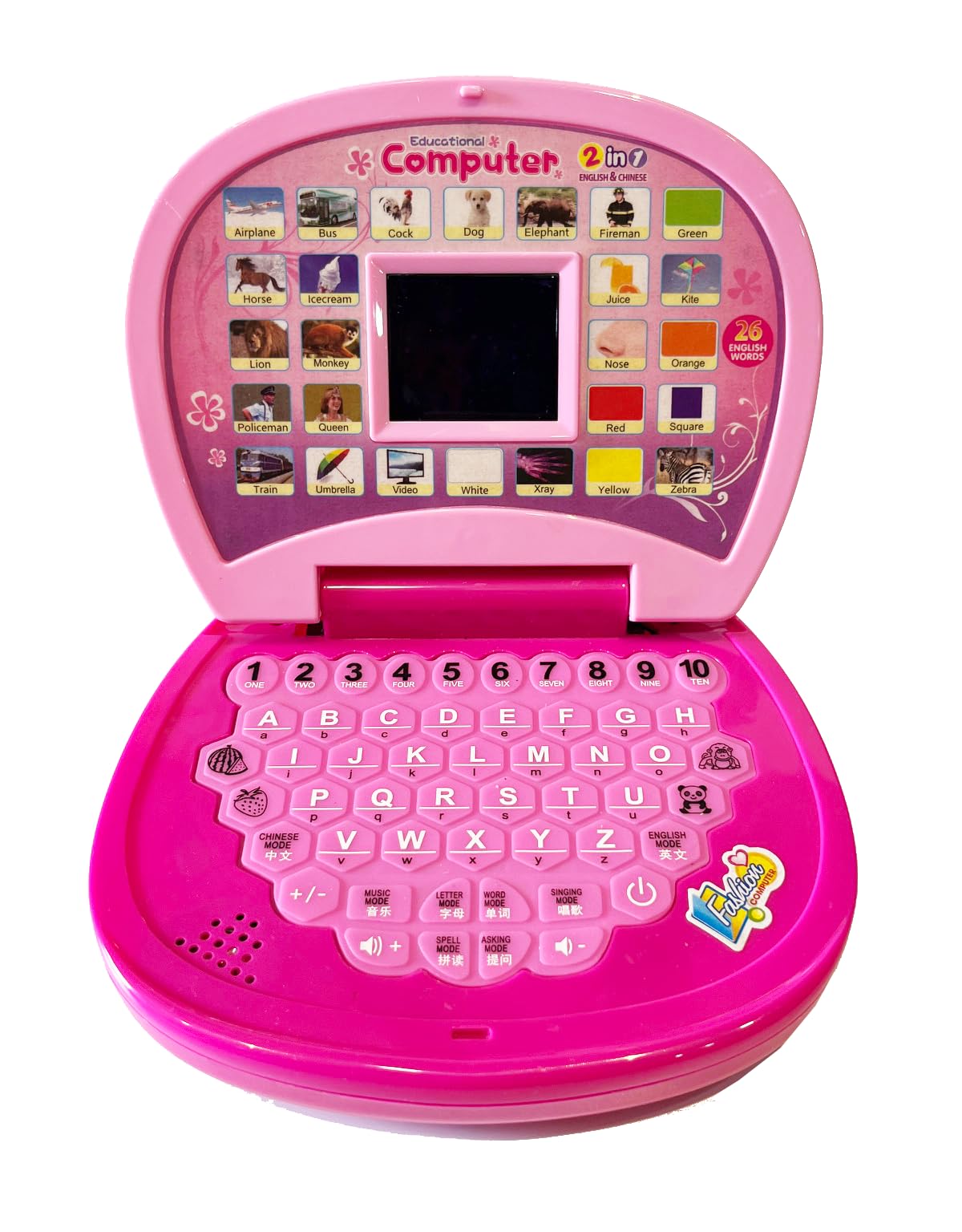 Purple Lane Battery Operated Educational Learning Laptop Toy with LED Display and Music Effect | Babies/Girls/Boys/Toddlers | Battery (Not Included) (Multicolor- Color as per Stock) (B0D7CHNSS8) Amazon Price History, Amazon Price Tracker