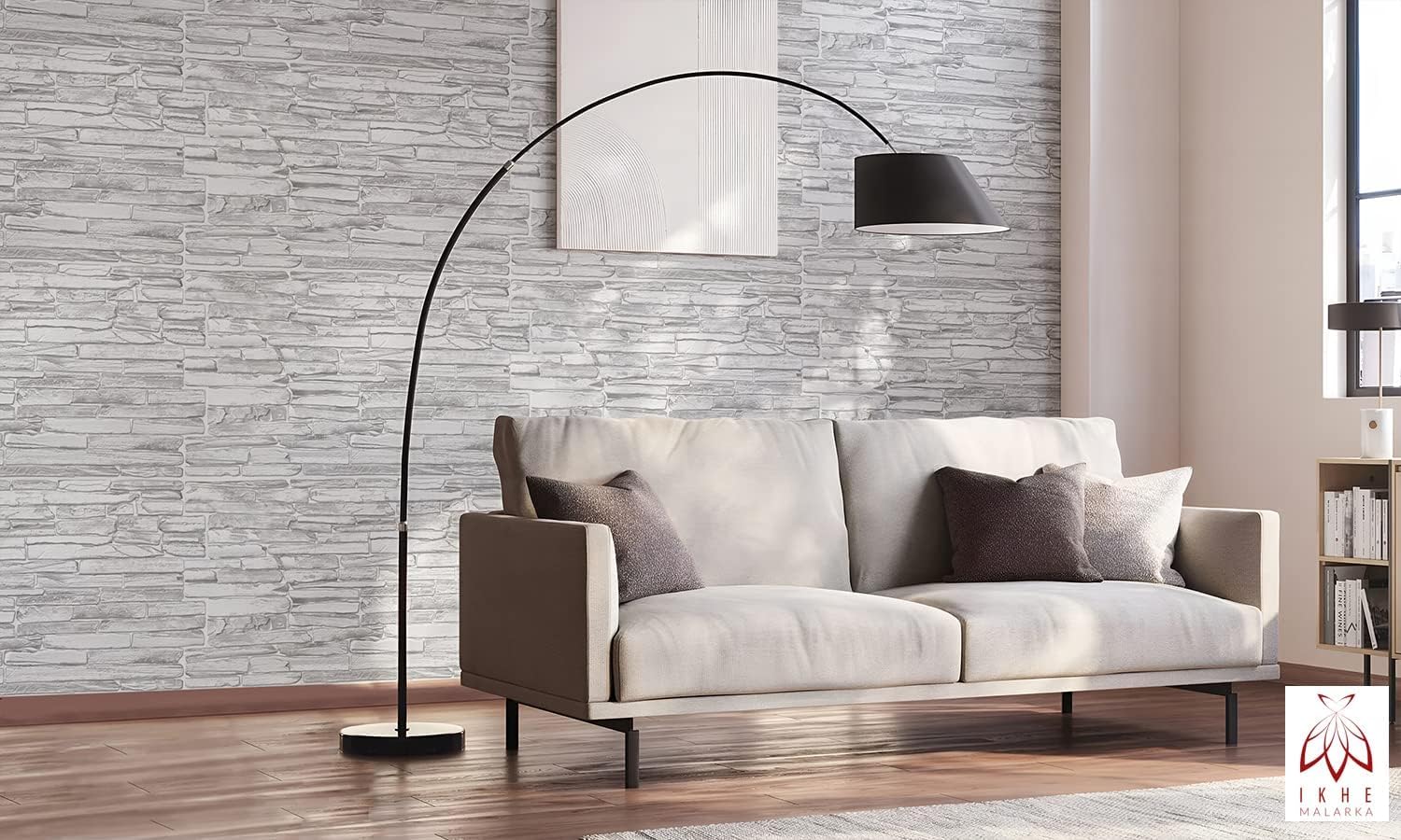 EURODECO | Pannelli decorativi da parete 3D 4 m² effetto pietra, 10 pezzi, pannelli da parete, rivestimento murale, pannelli da soffitto, rivestimento in PVC, piastrelle finte per tatuaggi da parete