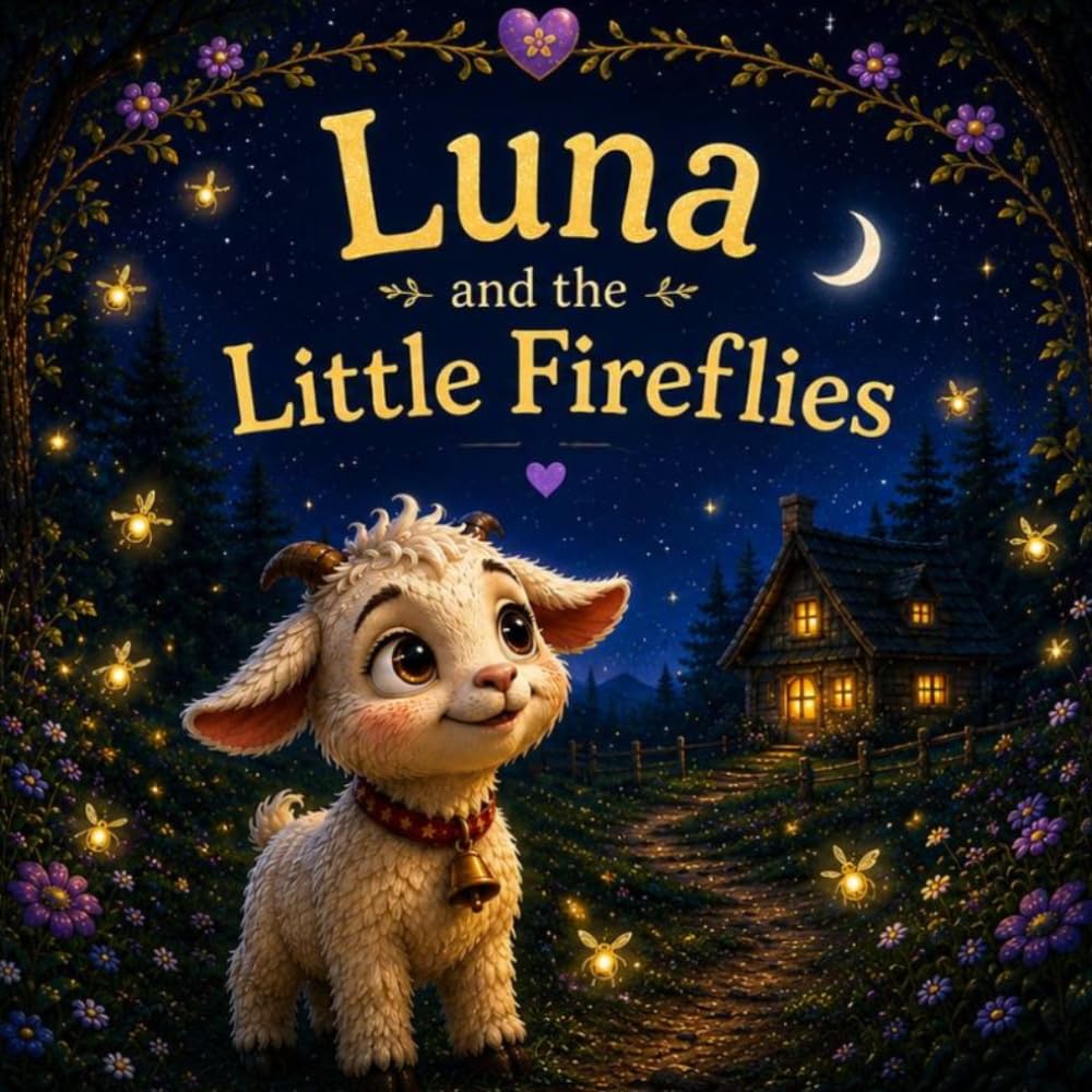 Luna and the Little Fireflies (Luna the Little Goat)