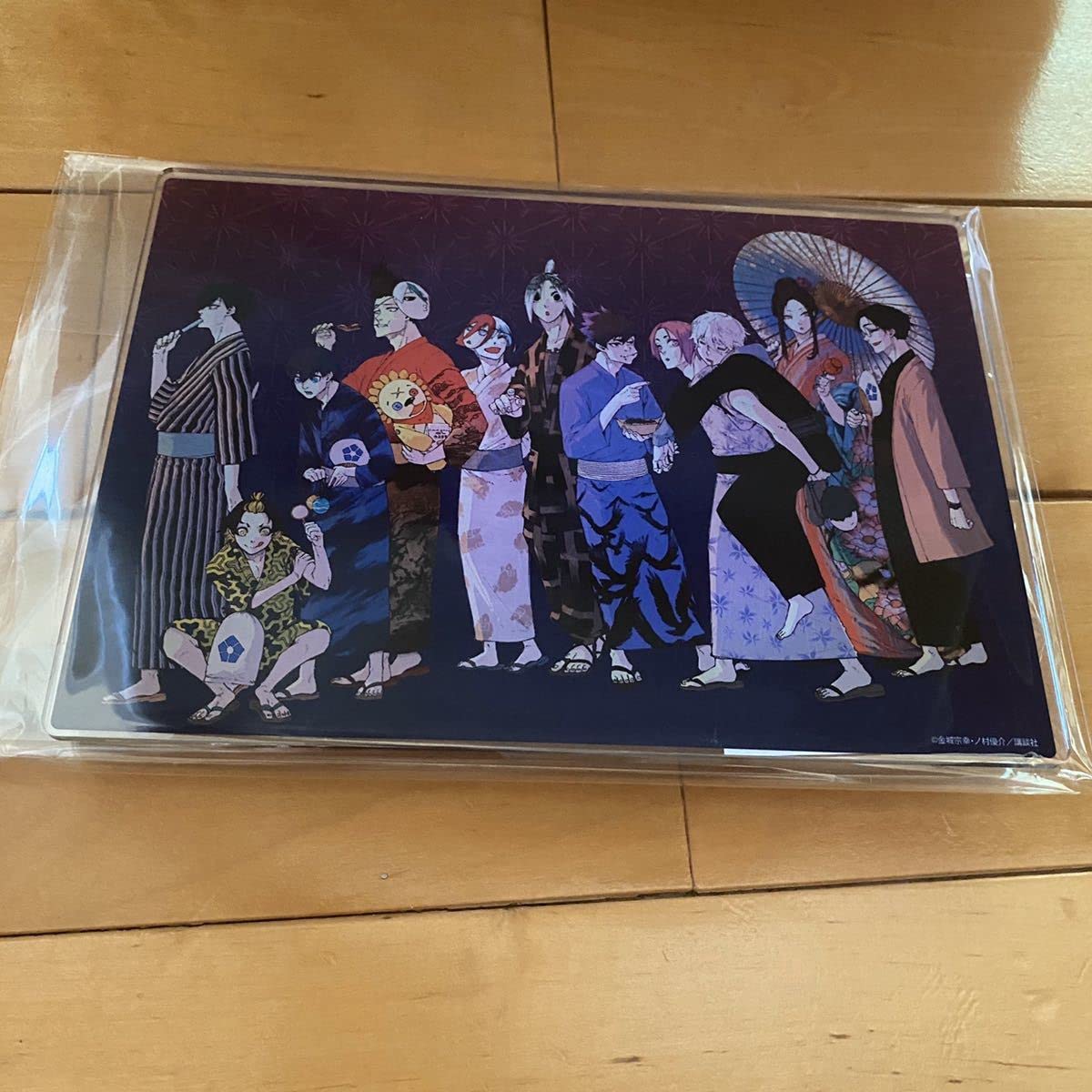 ■Blue Rock ■ Acrylic Art Board Summer Festival Kiyoshi Itoshi Rin Hirakumaweru Teruhide Mikage Reio Nagi Seiro Antou Gagamaru A5 Size