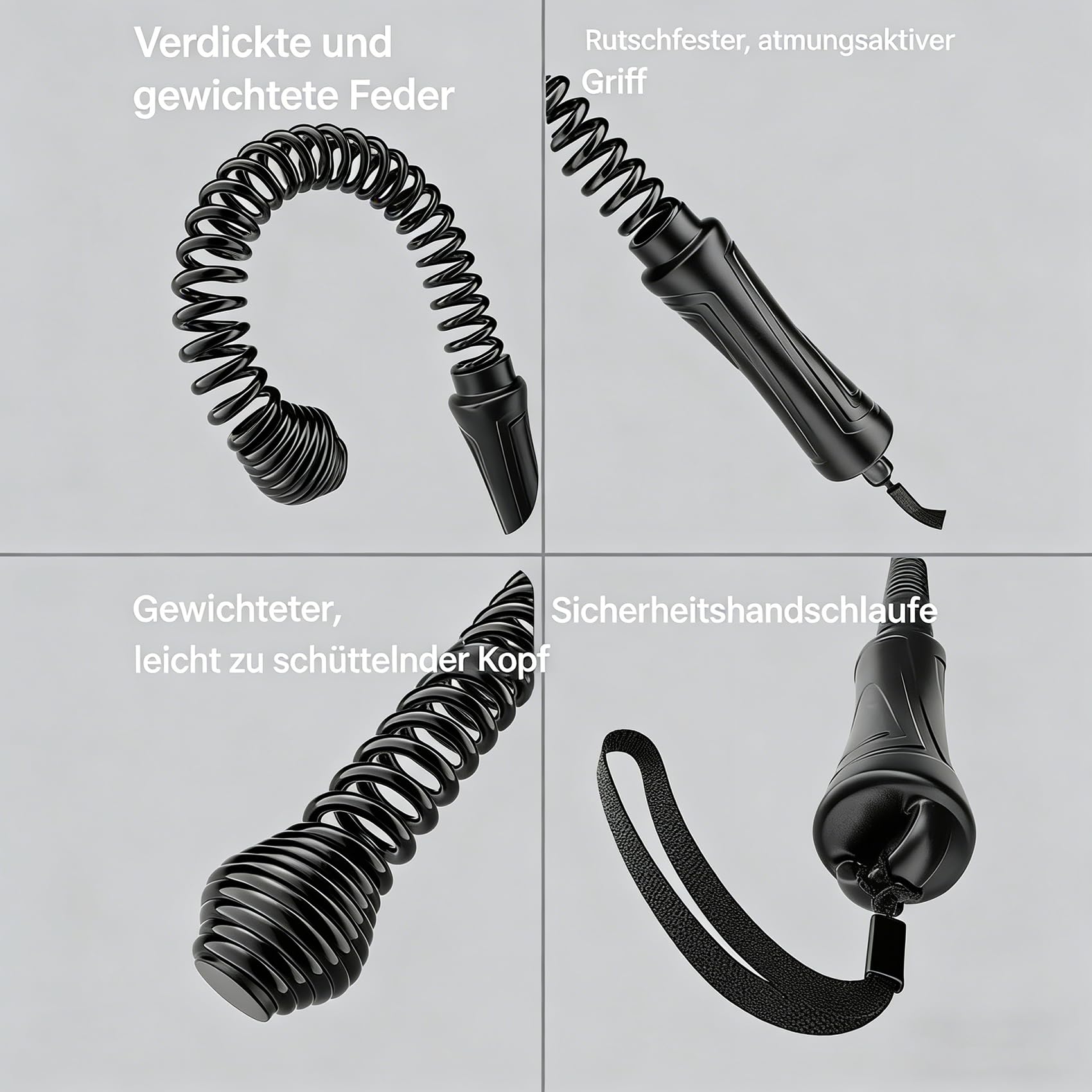 Battle Rope Ohne Seil, Weighted Training Ropes, Lightweight Design, Heavy Rope, Portable Fitness Equipment Cable, for Training at Home Gym